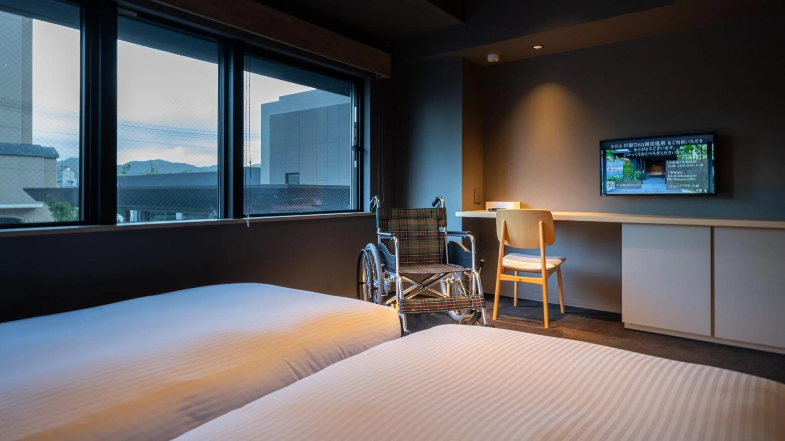 Photo of the whole room, Bed in Onn Yuda Onsen