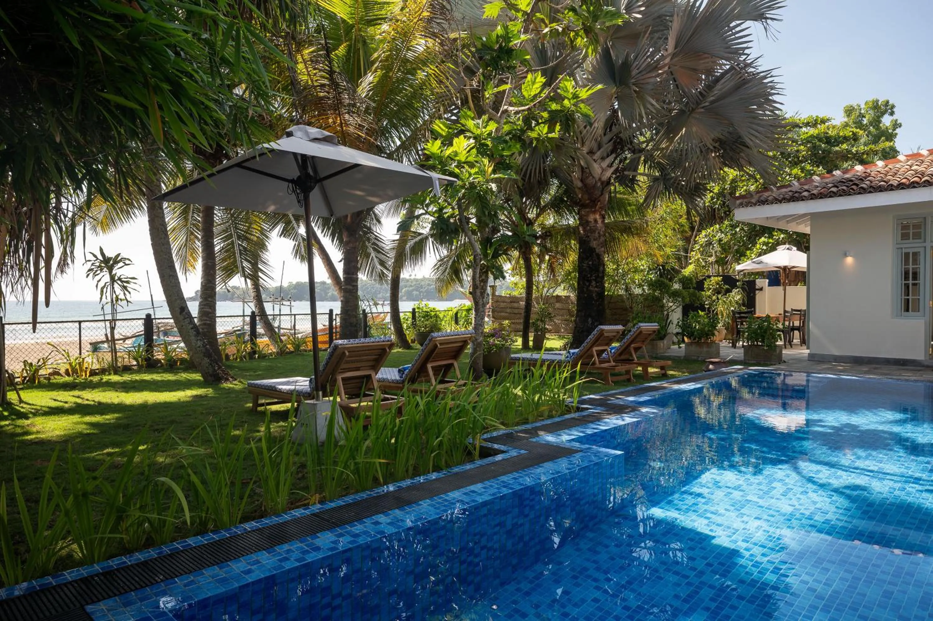 Patio in Halcyon Mawella