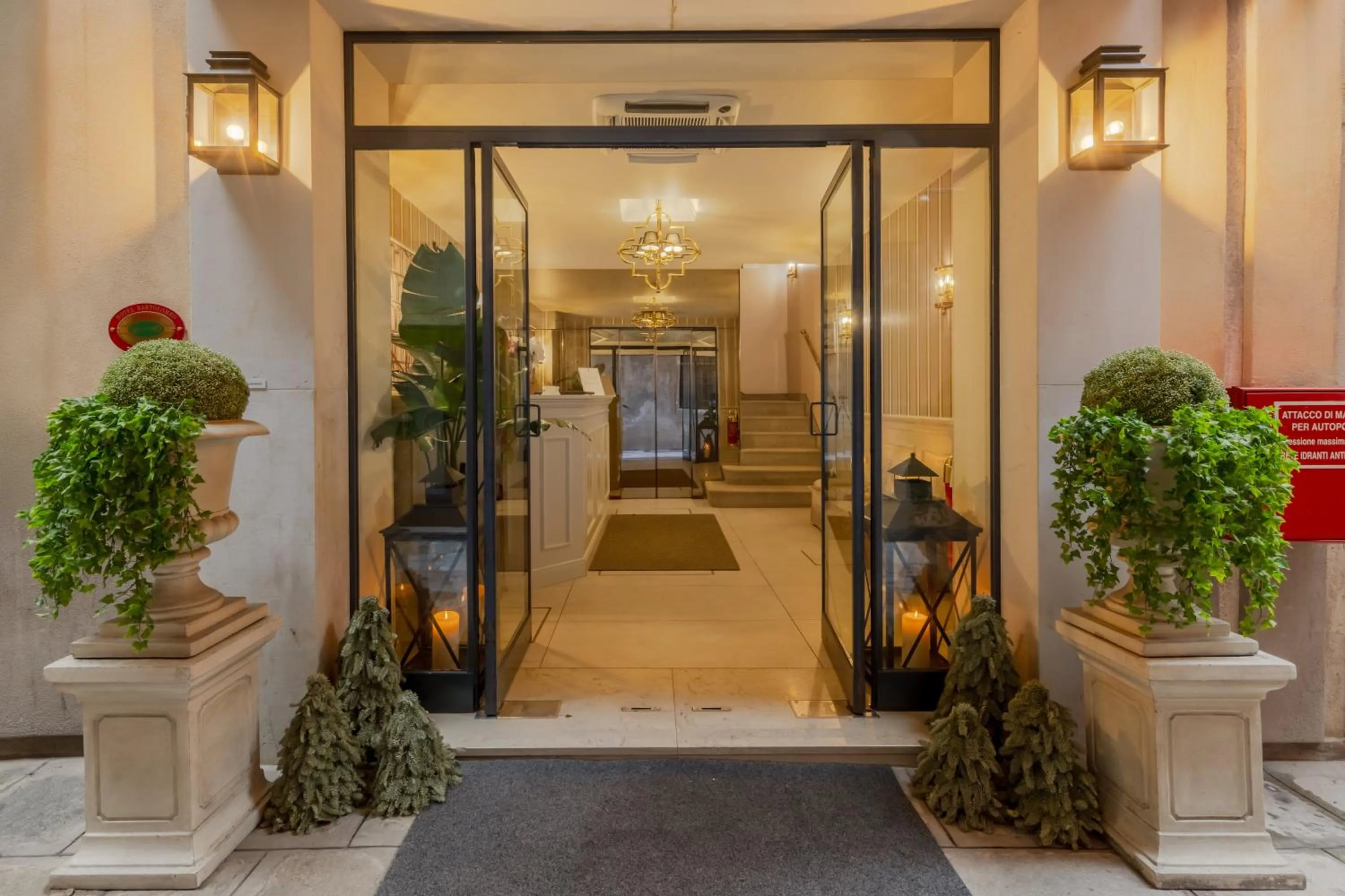Facade/entrance in Hotel Bartolomeo