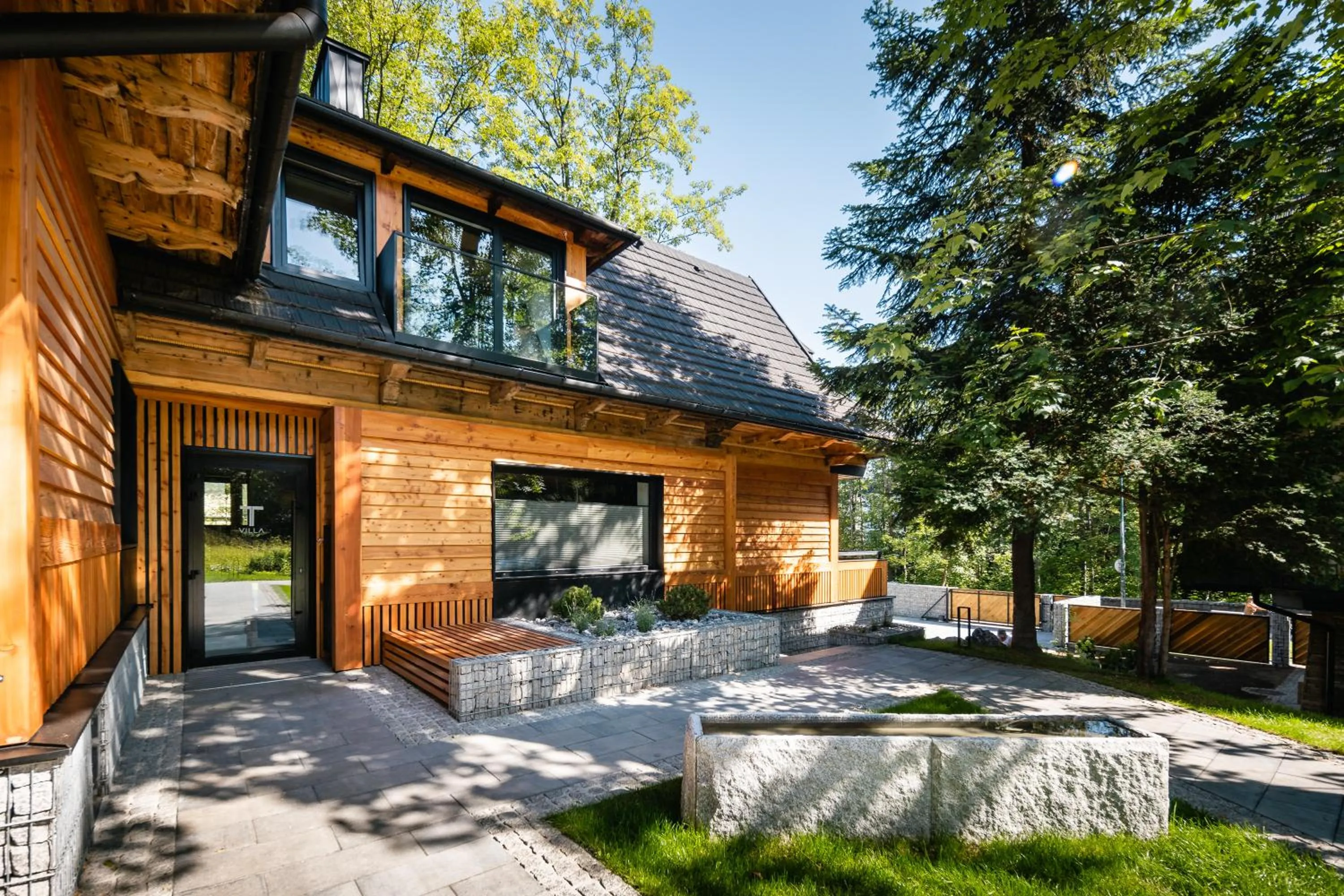 Property building in Villa T Apartments & SPA