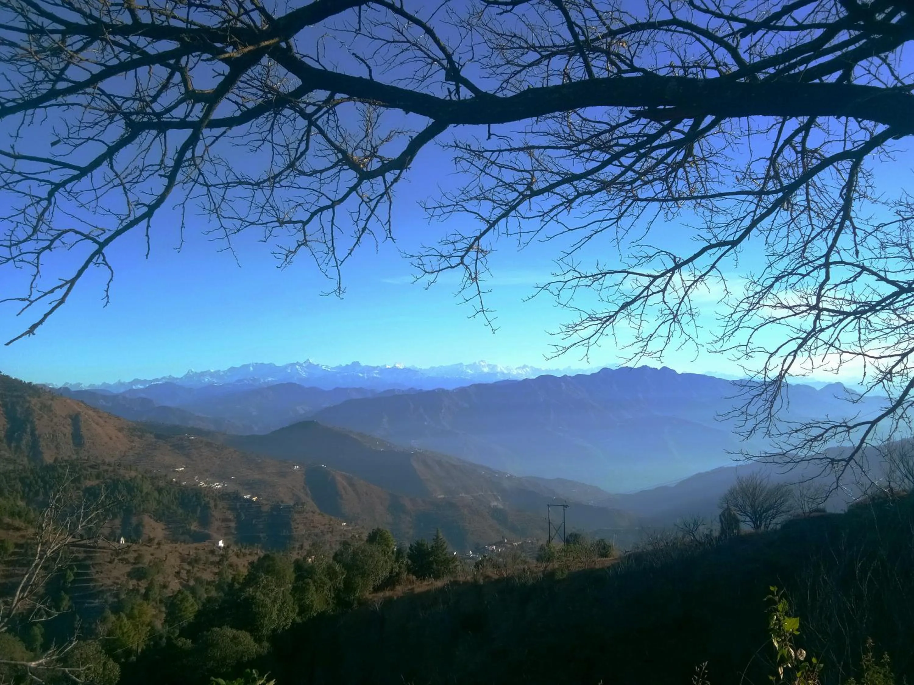 City view in IN APPLE ESTATE KANATAL - Himalayan View Resort with Courteous Staff