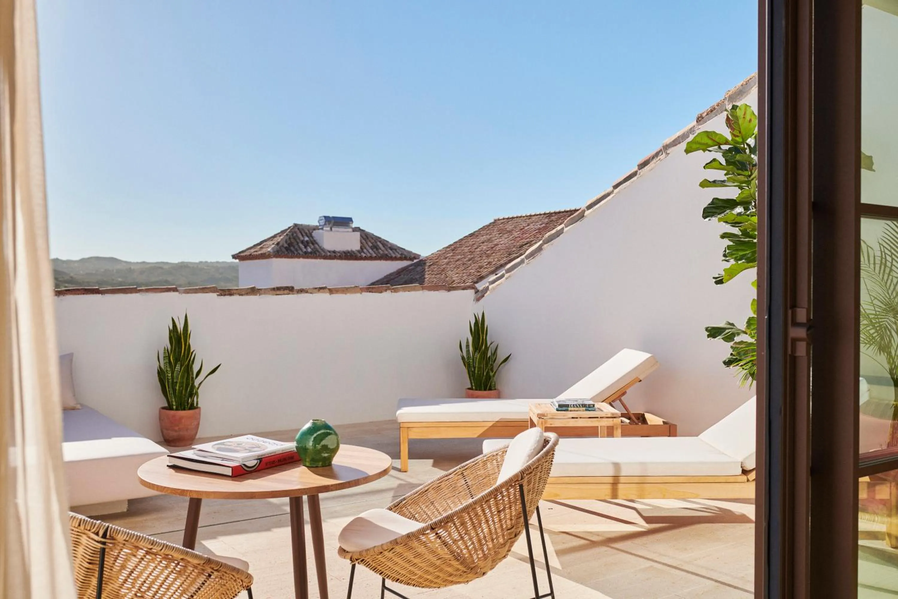 Balcony/Terrace in La Zambra Resort Mijas - Marbella - The Unbound Collection by Hyatt