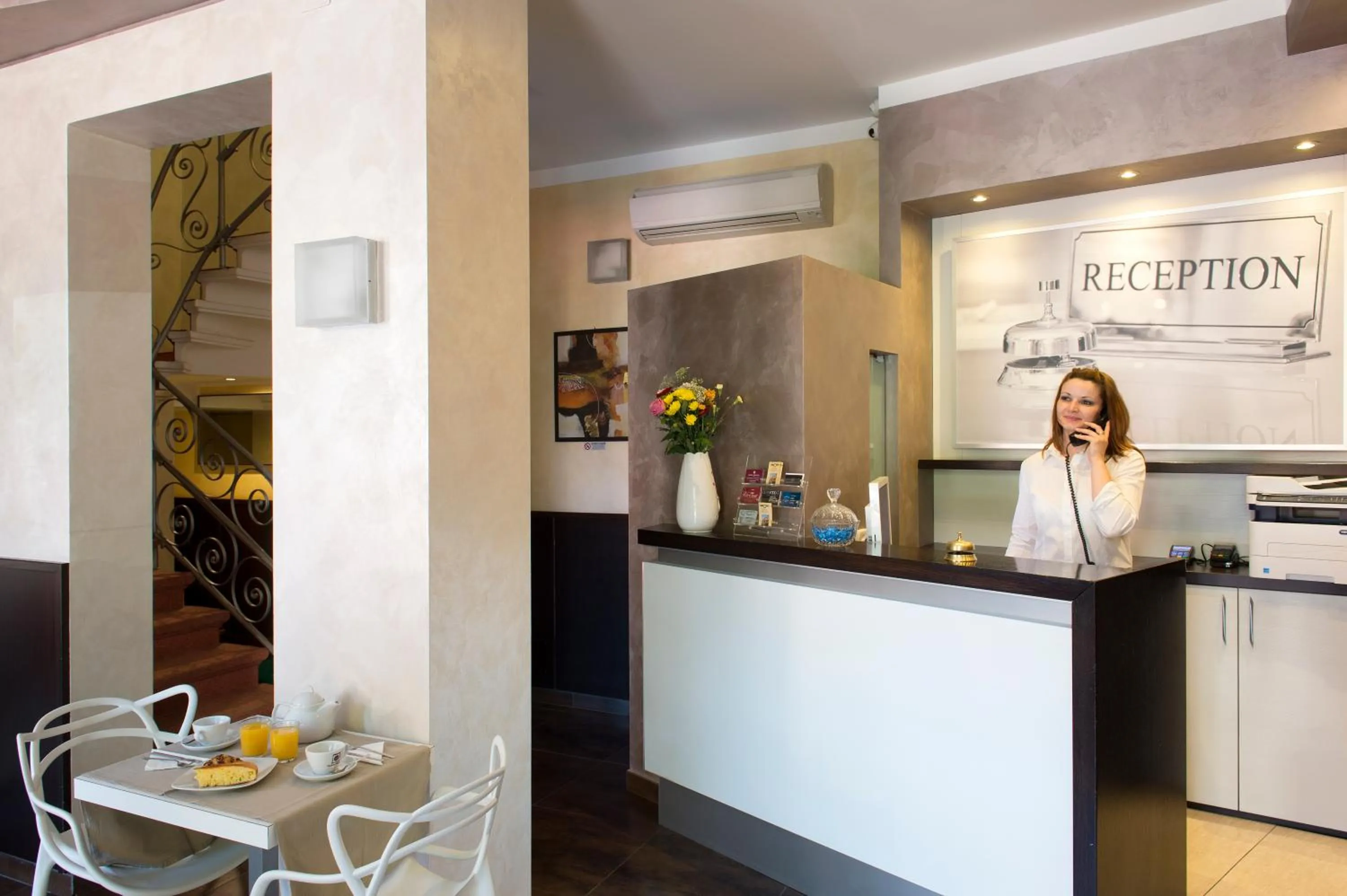 Lobby or reception in Hotel Delizia