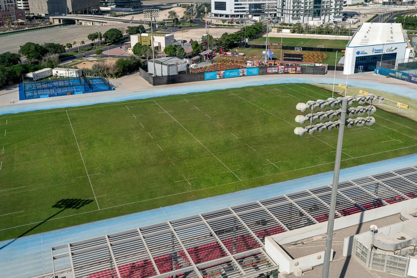 Day in Emirates Sports Hotel, Dubai Sports City