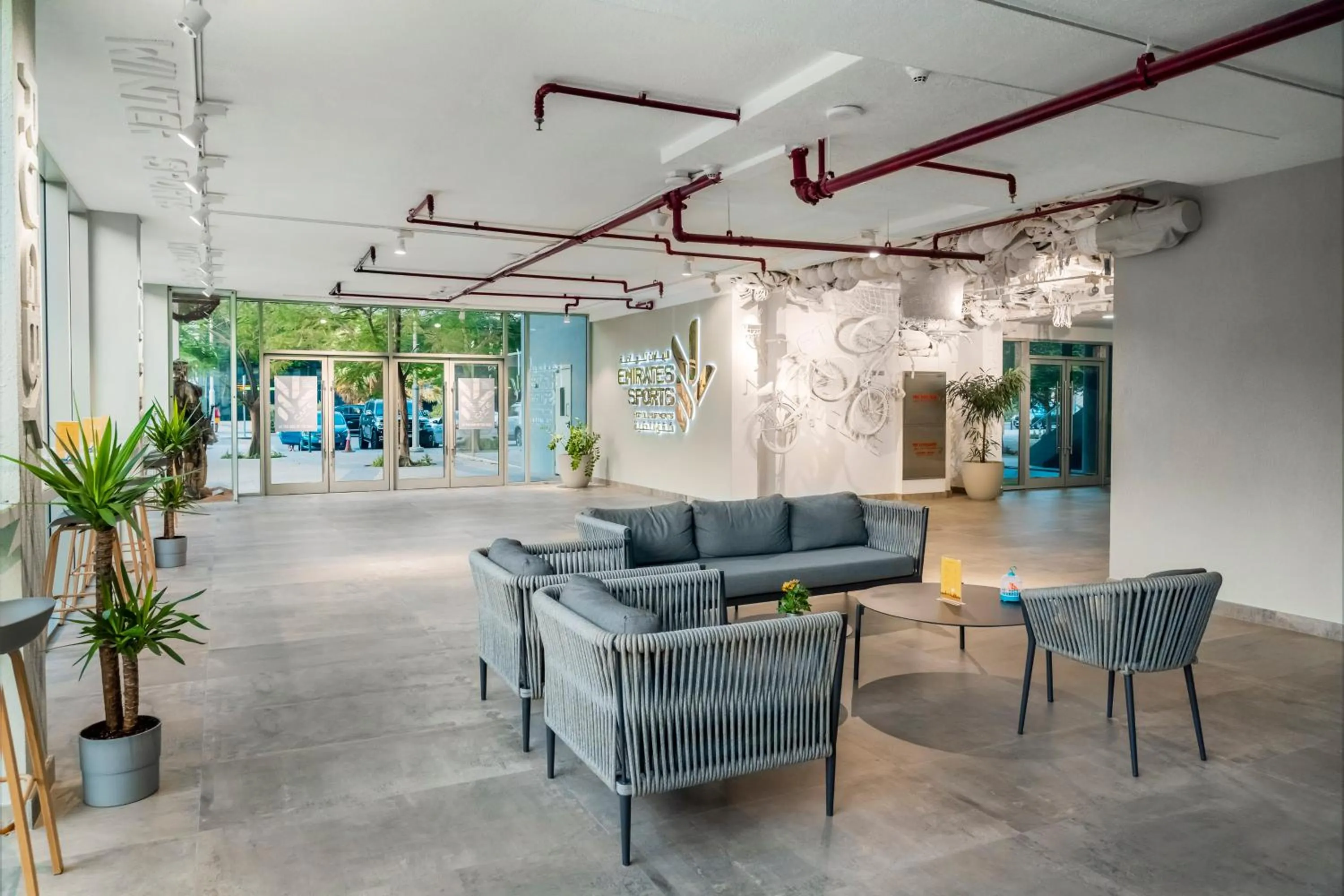 Lobby or reception in Emirates Sports Hotel, Dubai Sports City