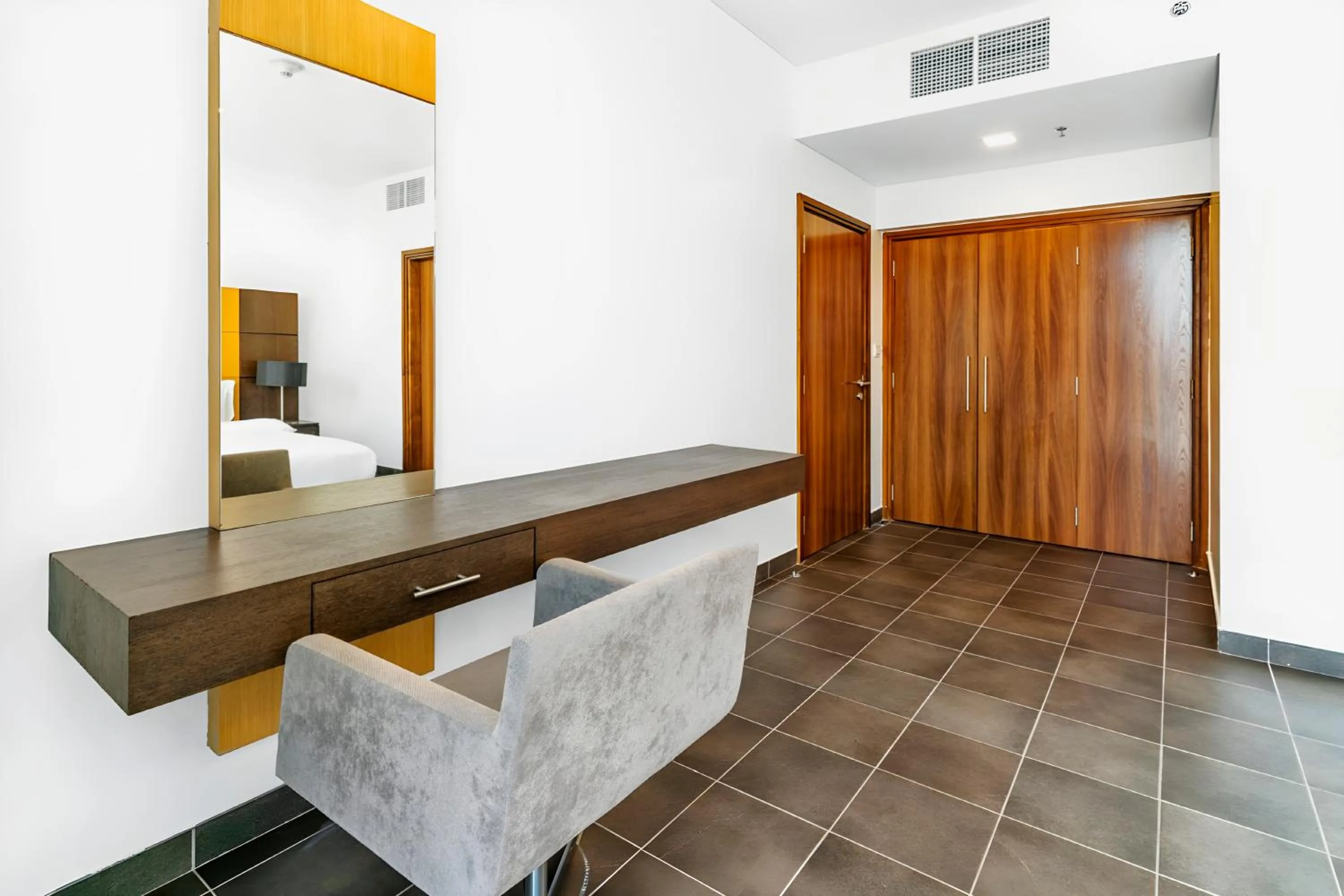 Bedroom in Emirates Sports Hotel, Dubai Sports City