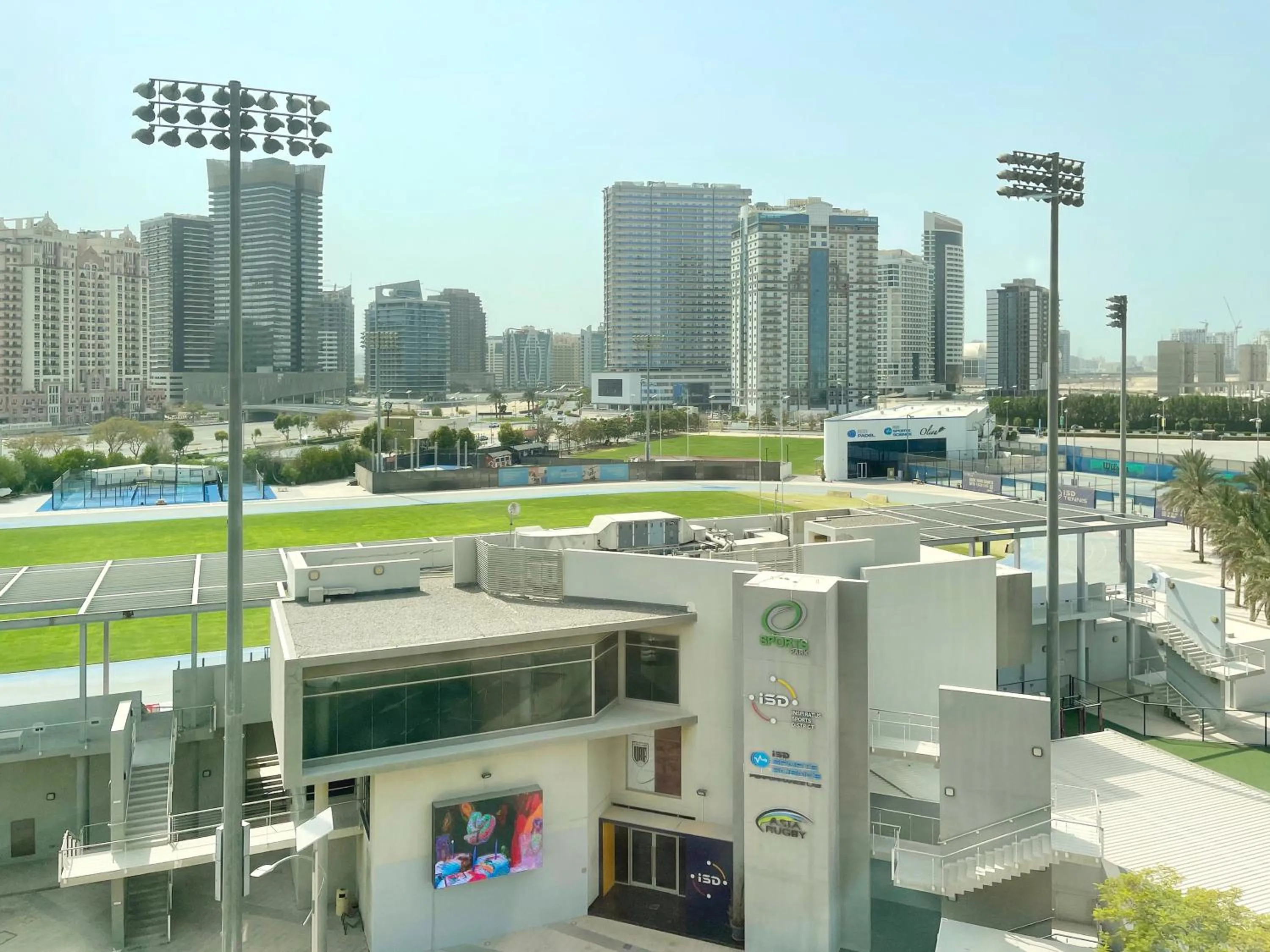 View (from property/room) in Emirates Sports Hotel, Dubai Sports City