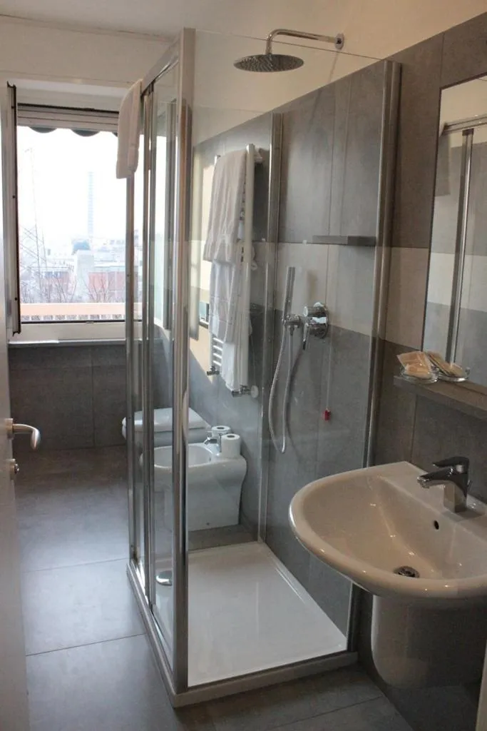 Bathroom in Hotel Rex Milano