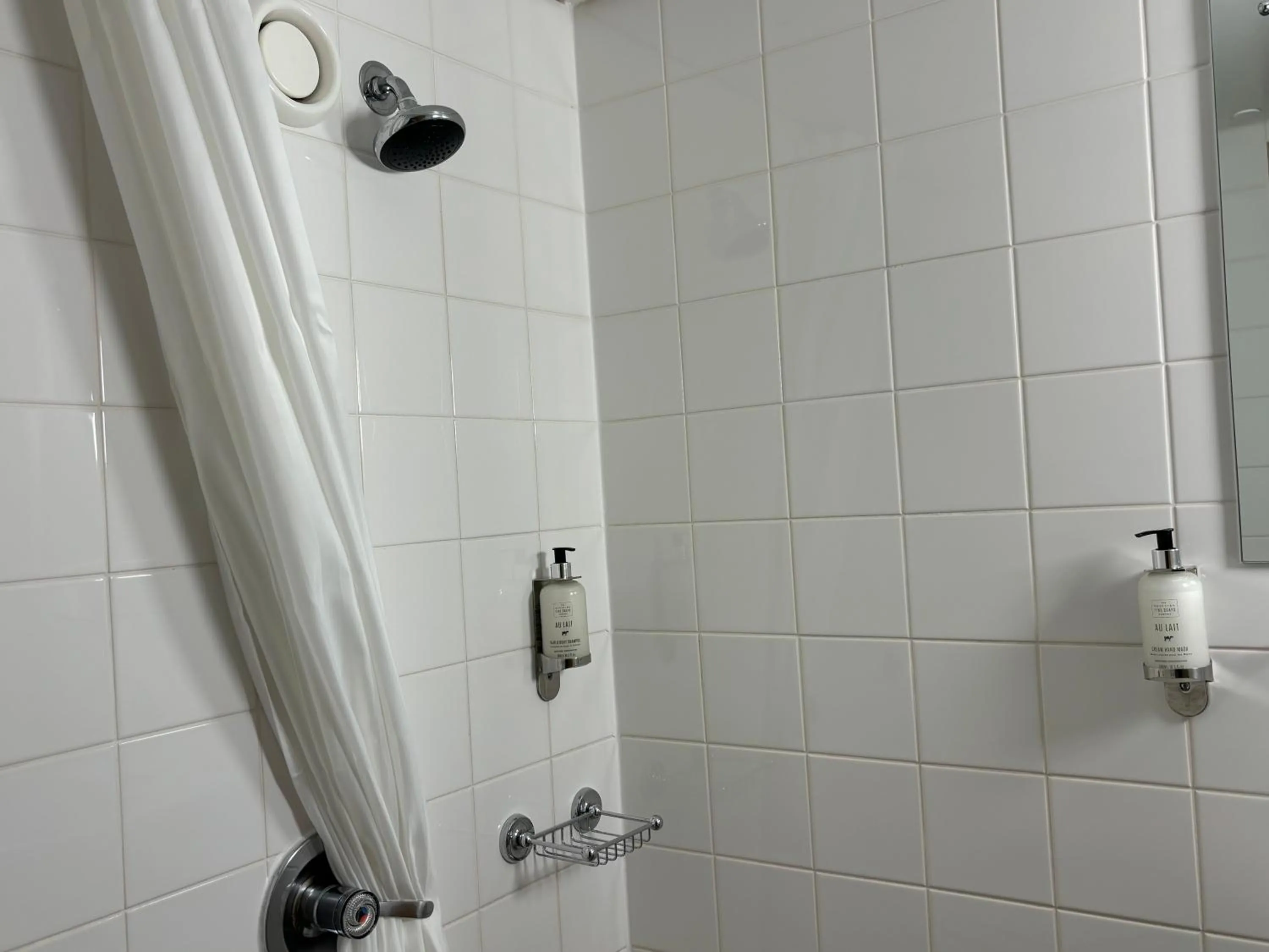 Shower in Broadview Hotel