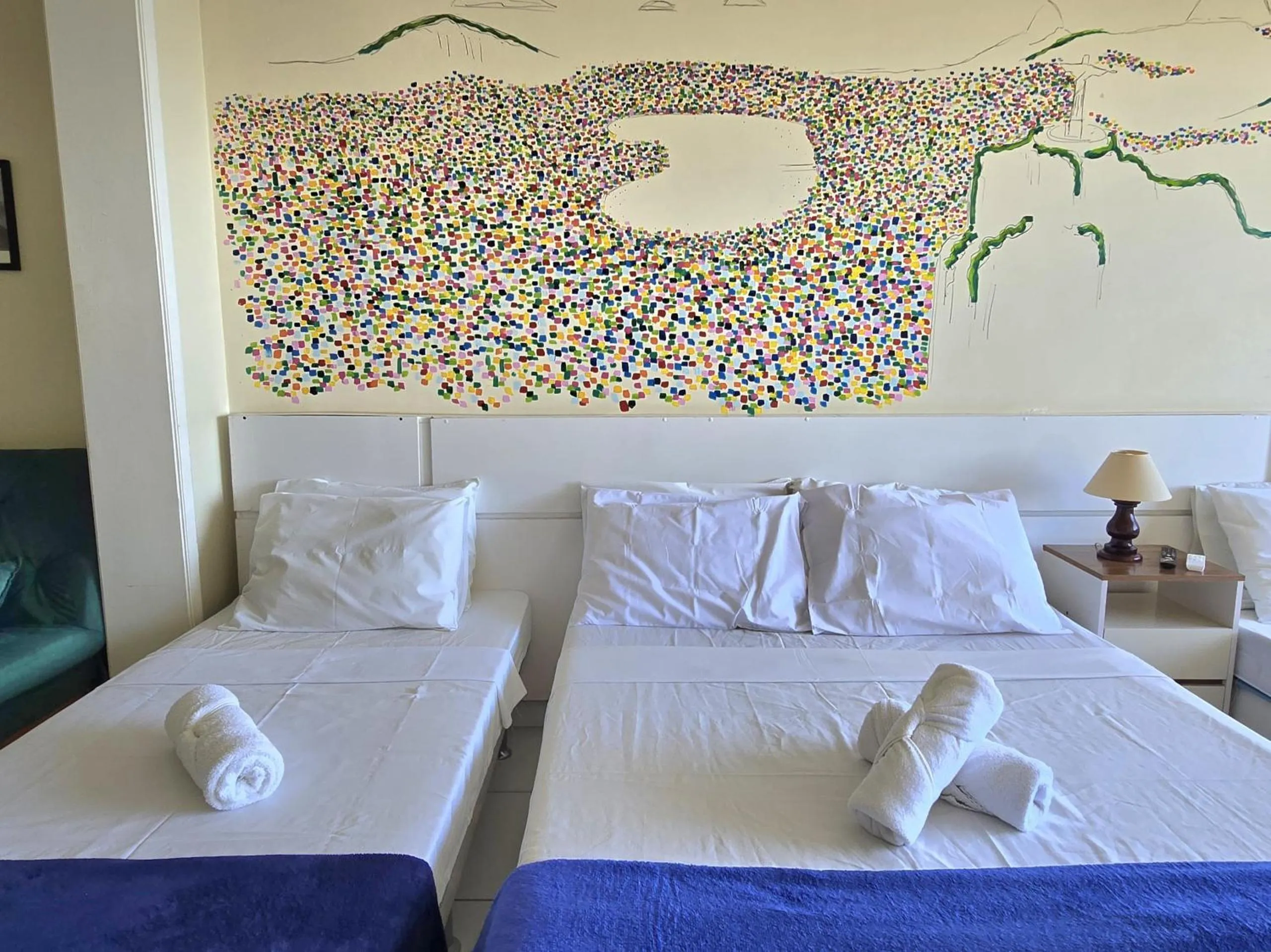 Bed in Vista Imbativel de Copacabana TC403