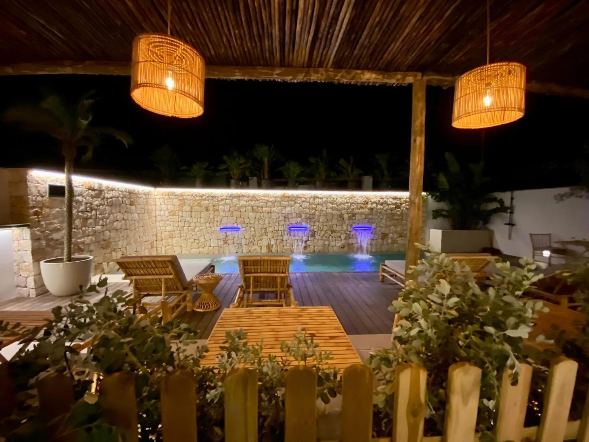 Patio in S´Estancia Suites