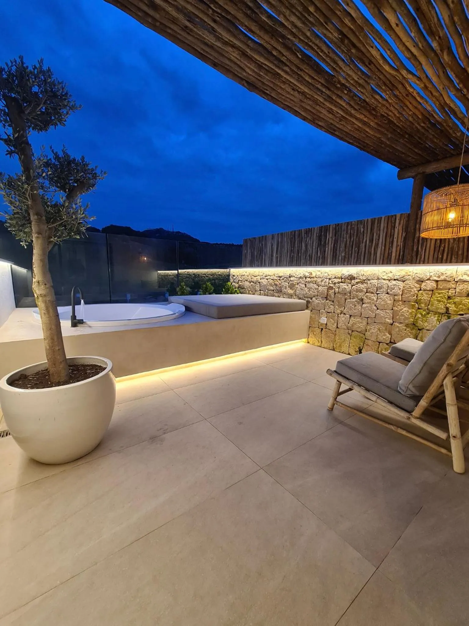 Natural landscape in S´Estancia Suites