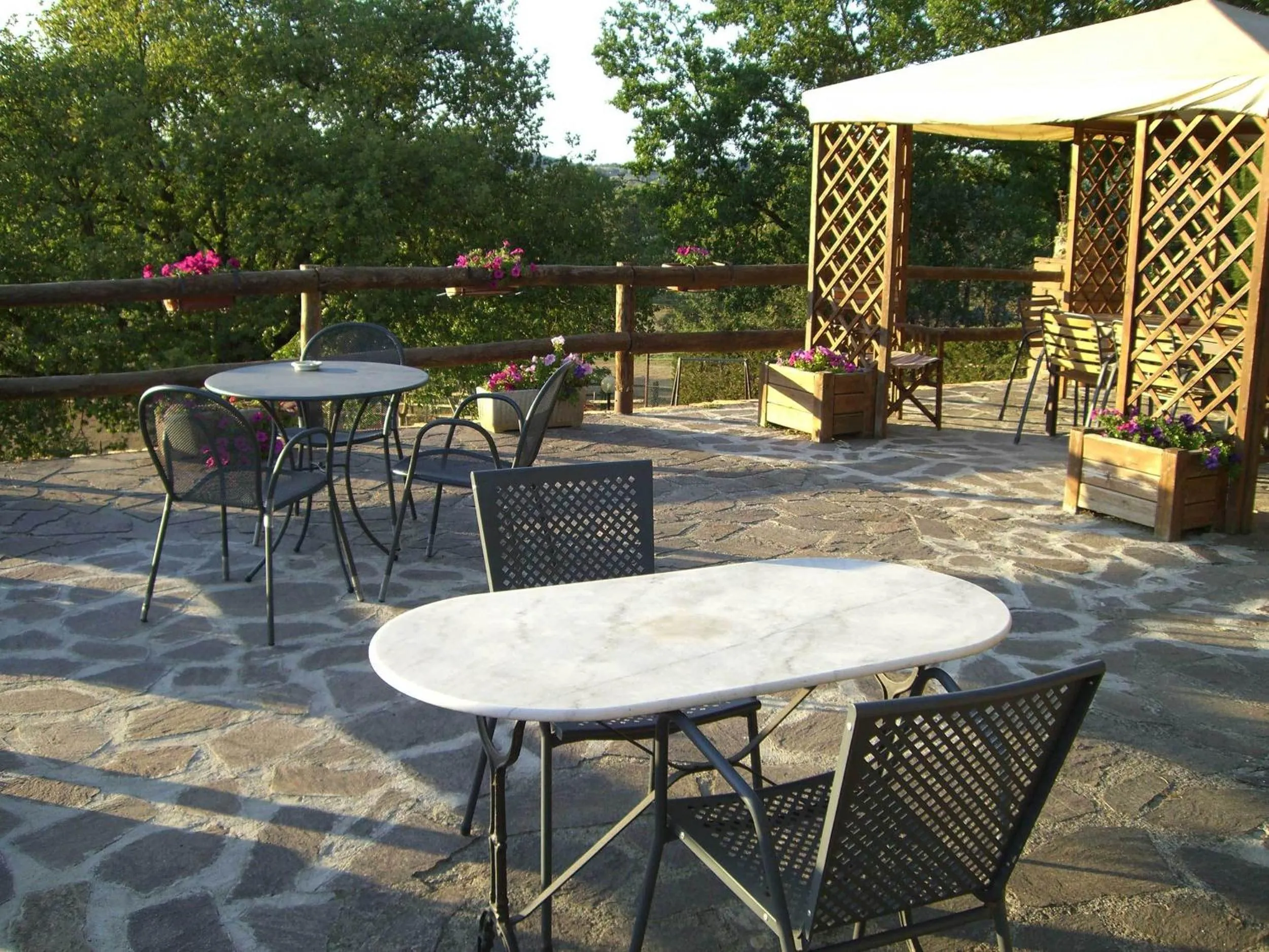 Balcony/Terrace in Agriturismo La Selva