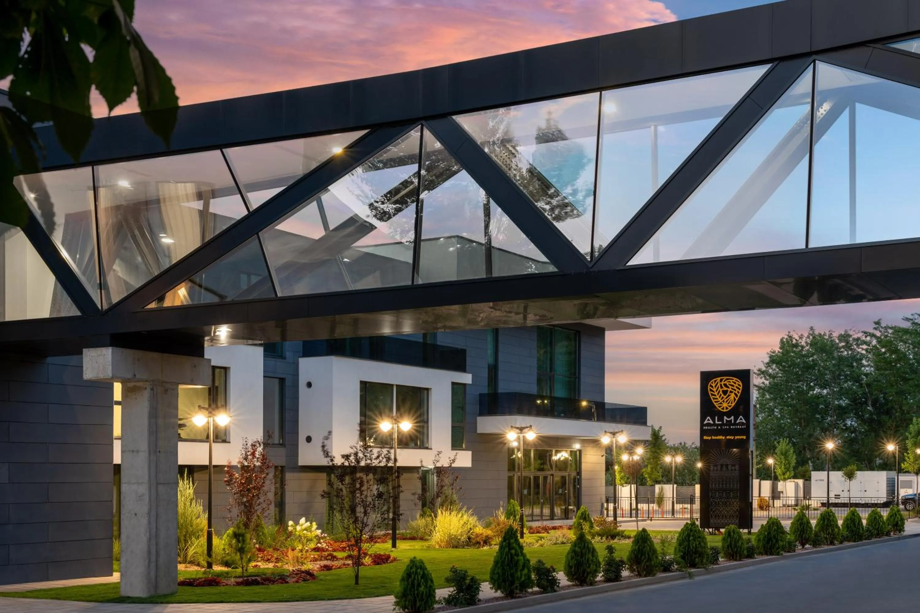 Property building in Alma Health & Spa Retreat