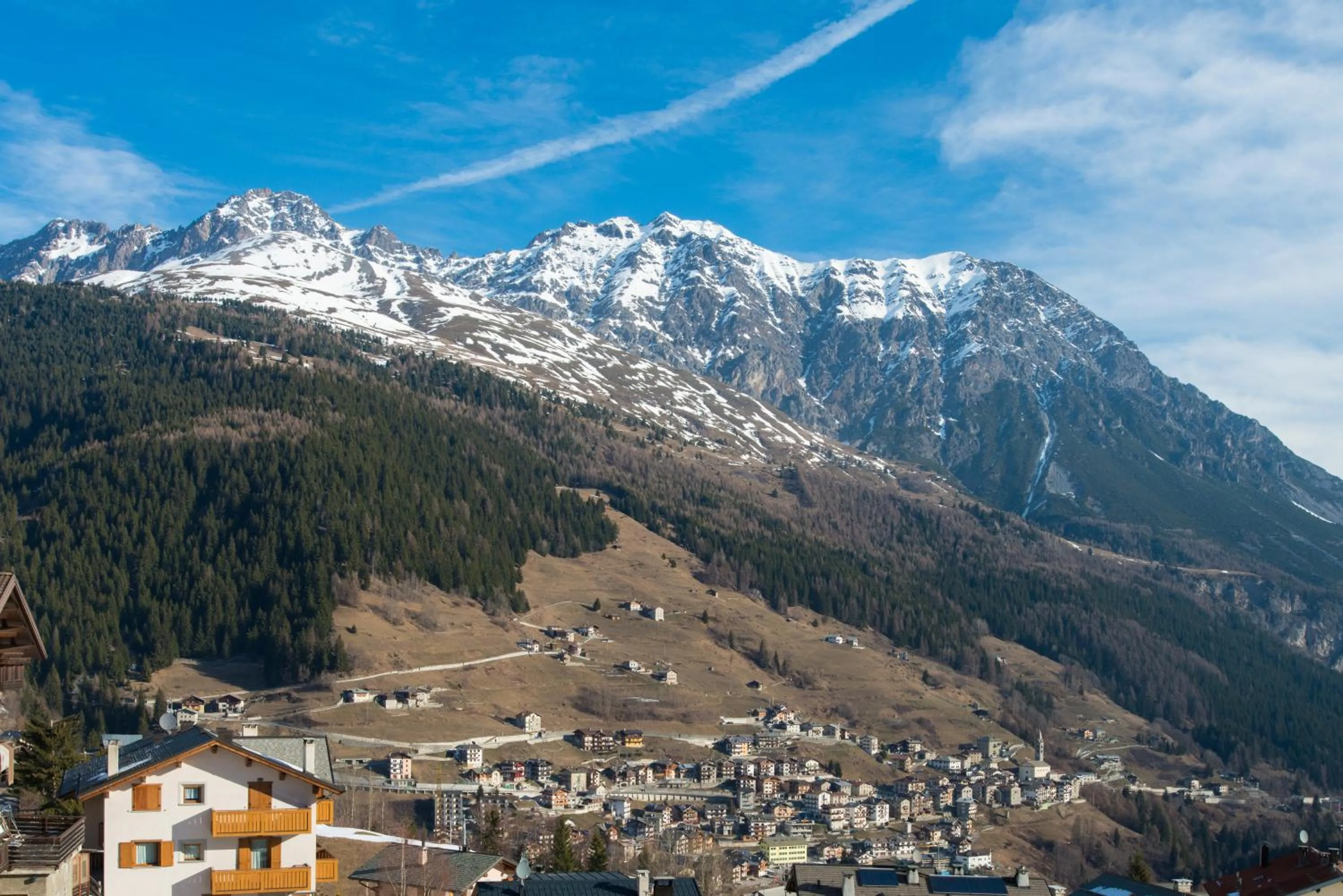 Mountain view in Hotel San Carlo, tra Bormio e Livigno