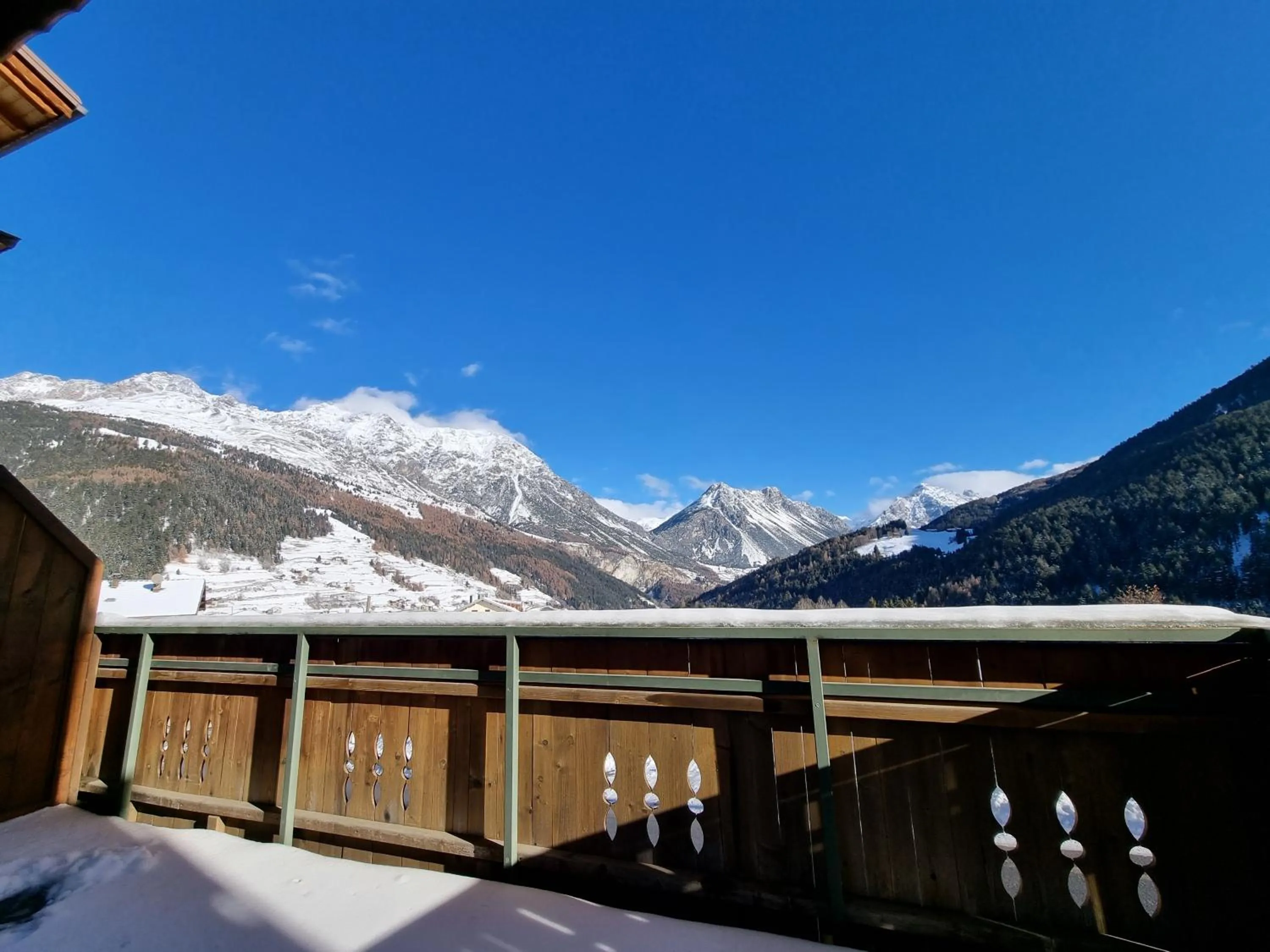 View (from property/room) in Hotel San Carlo, tra Bormio e Livigno