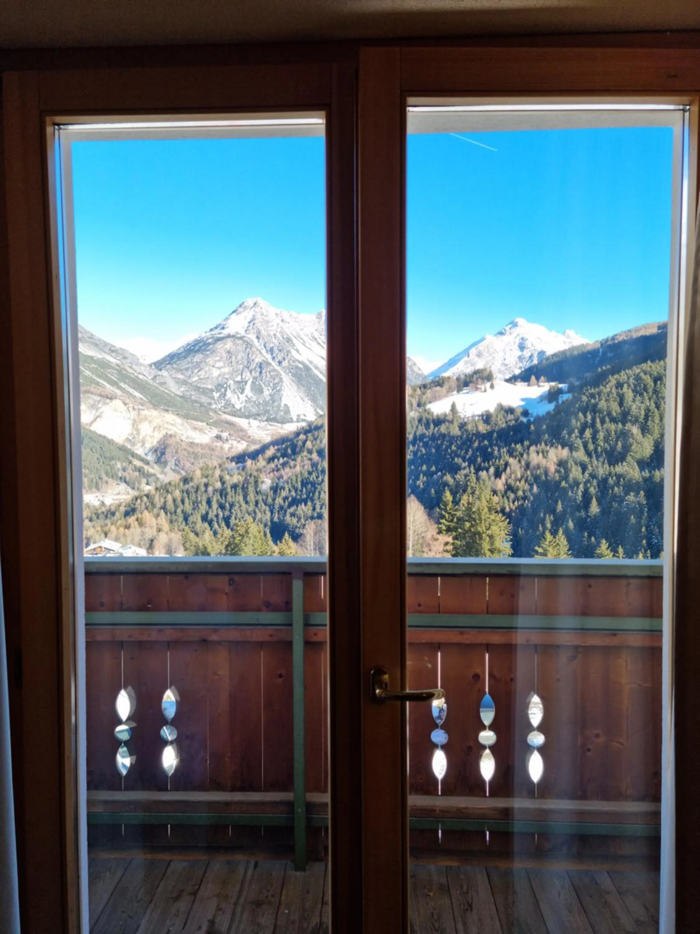 View (from property/room) in Hotel San Carlo, tra Bormio e Livigno