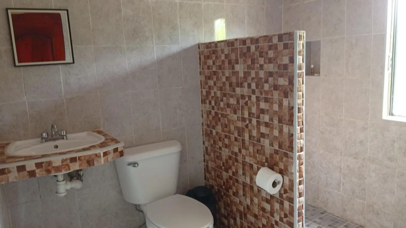 Bathroom in Ecohotel Shalom