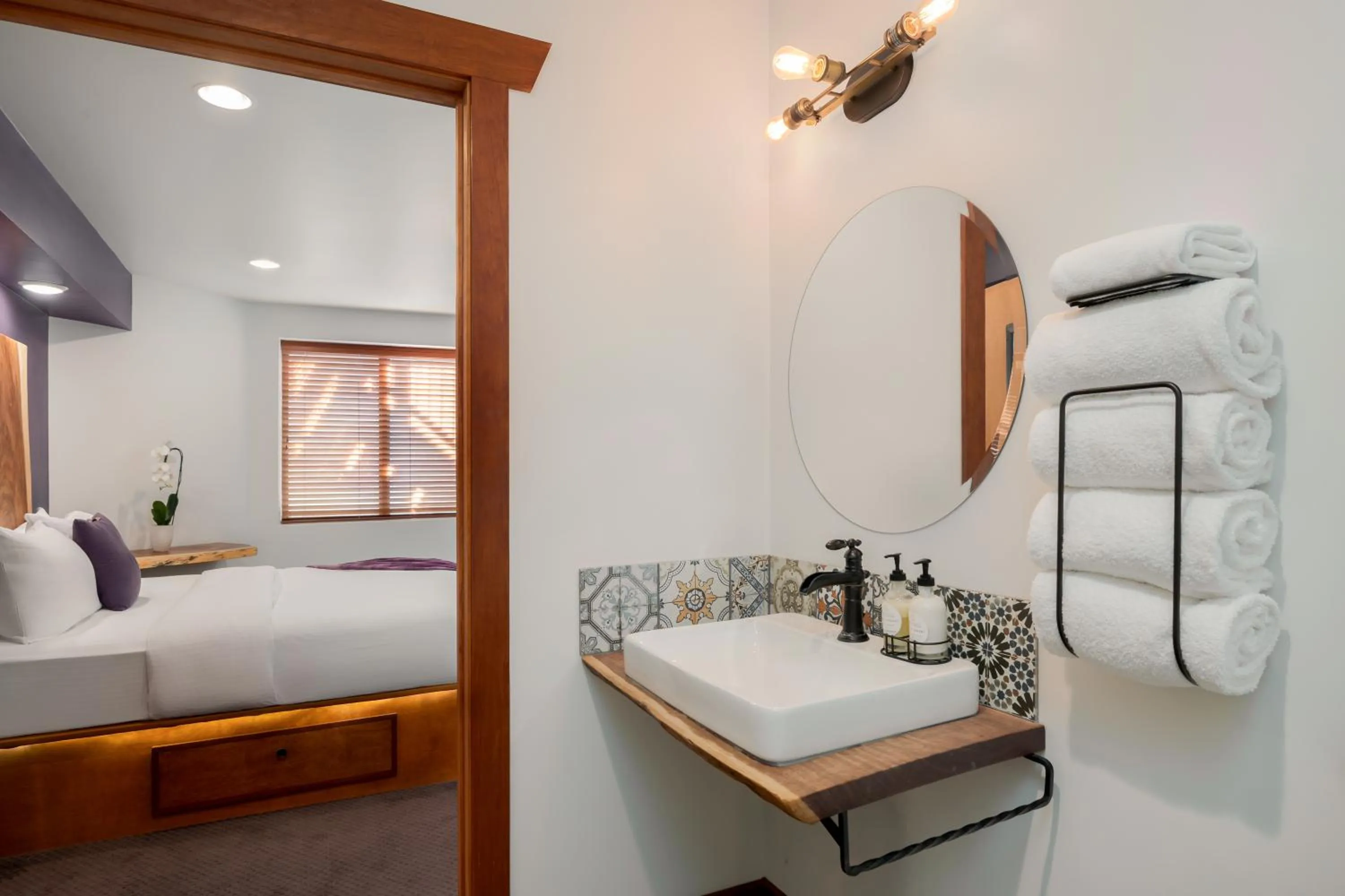 Bed in The Horton Hotel