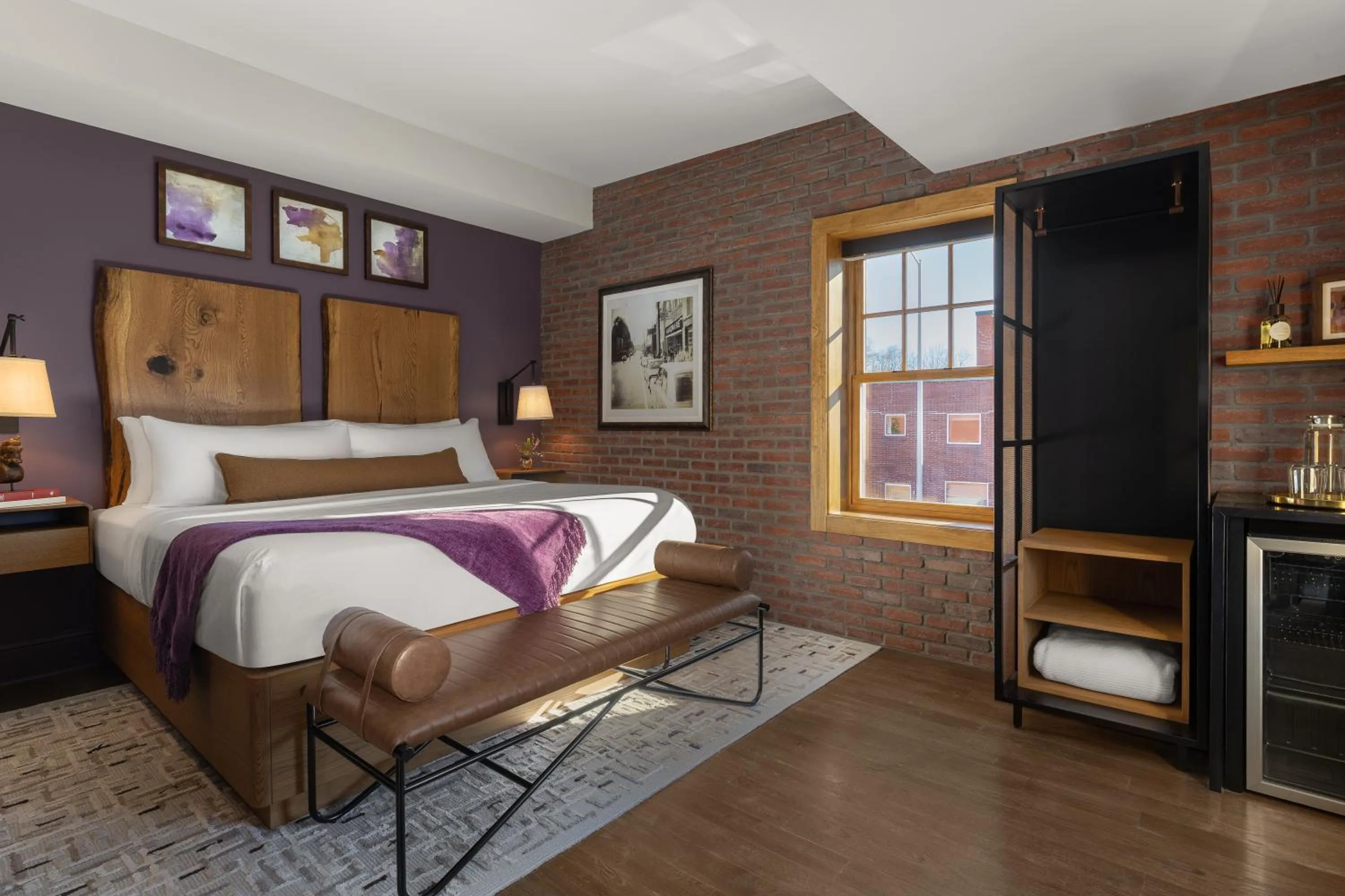 Bed in The Horton Hotel