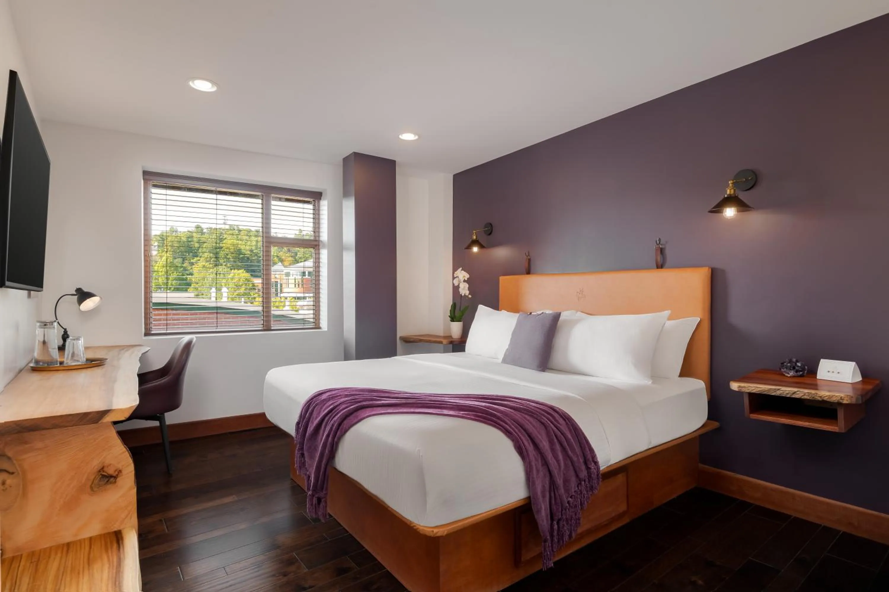 Bed in The Horton Hotel