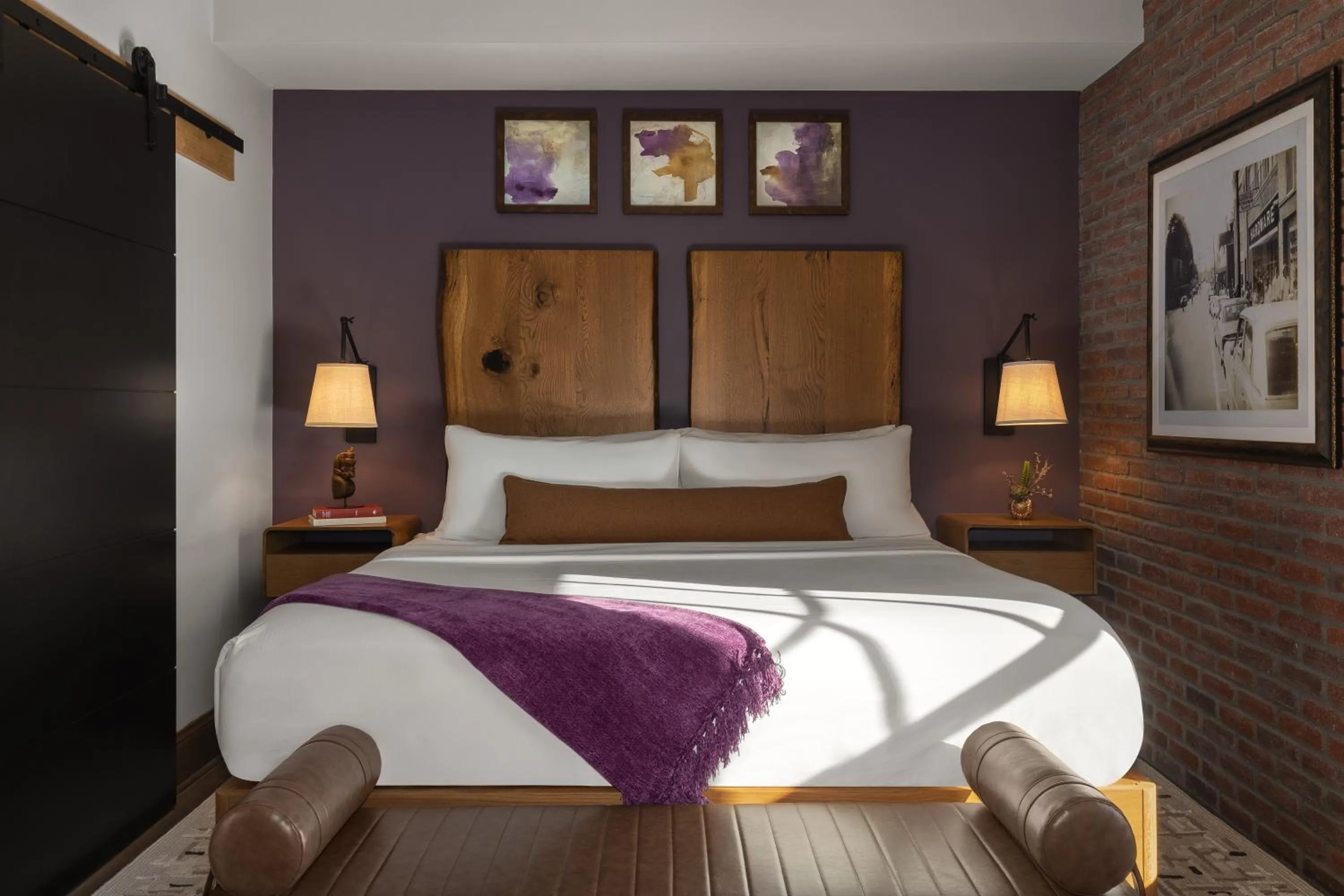 Bed in The Horton Hotel