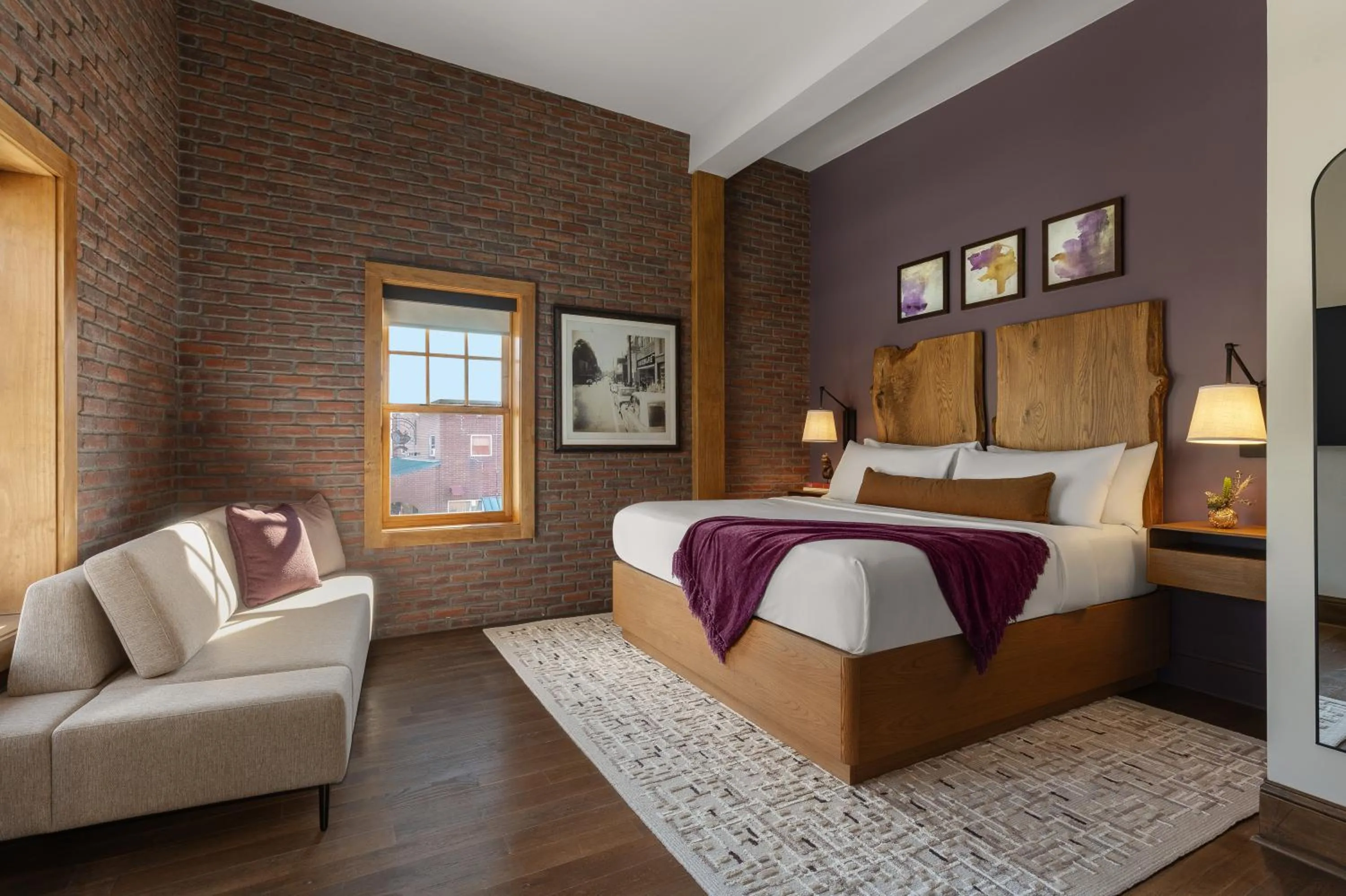 Bed in The Horton Hotel