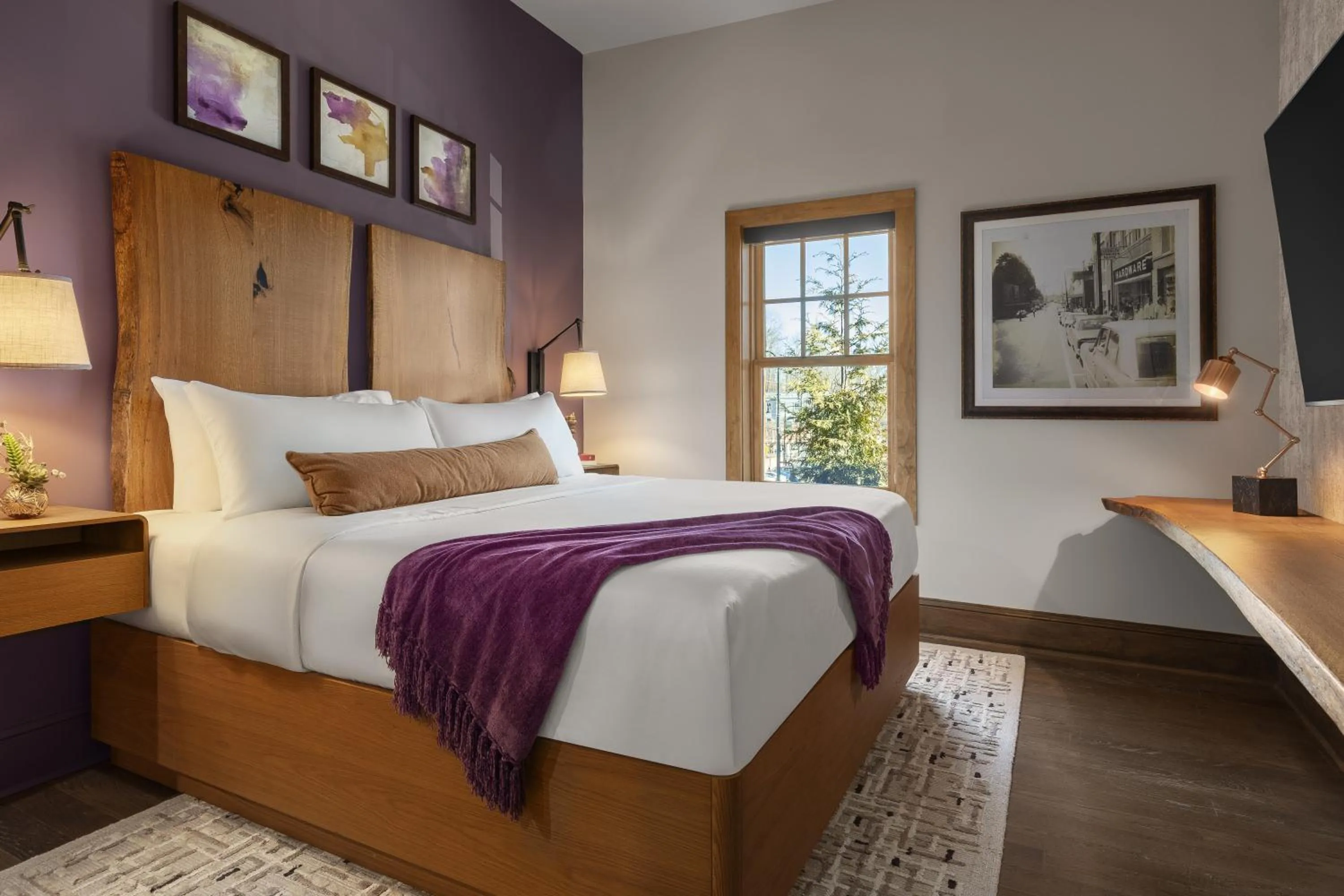 Bed in The Horton Hotel