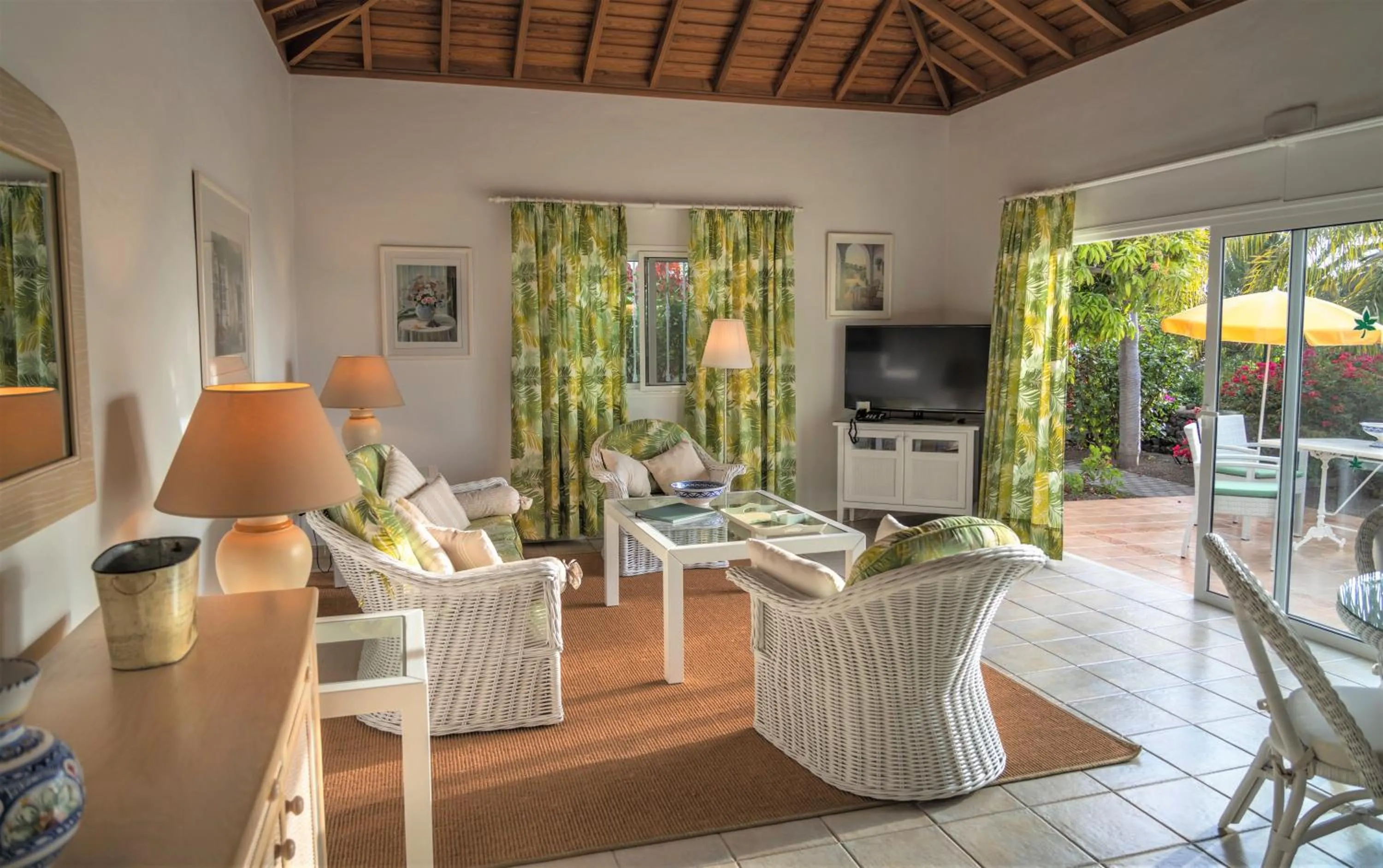 Living room in La Palma Jardín Resort