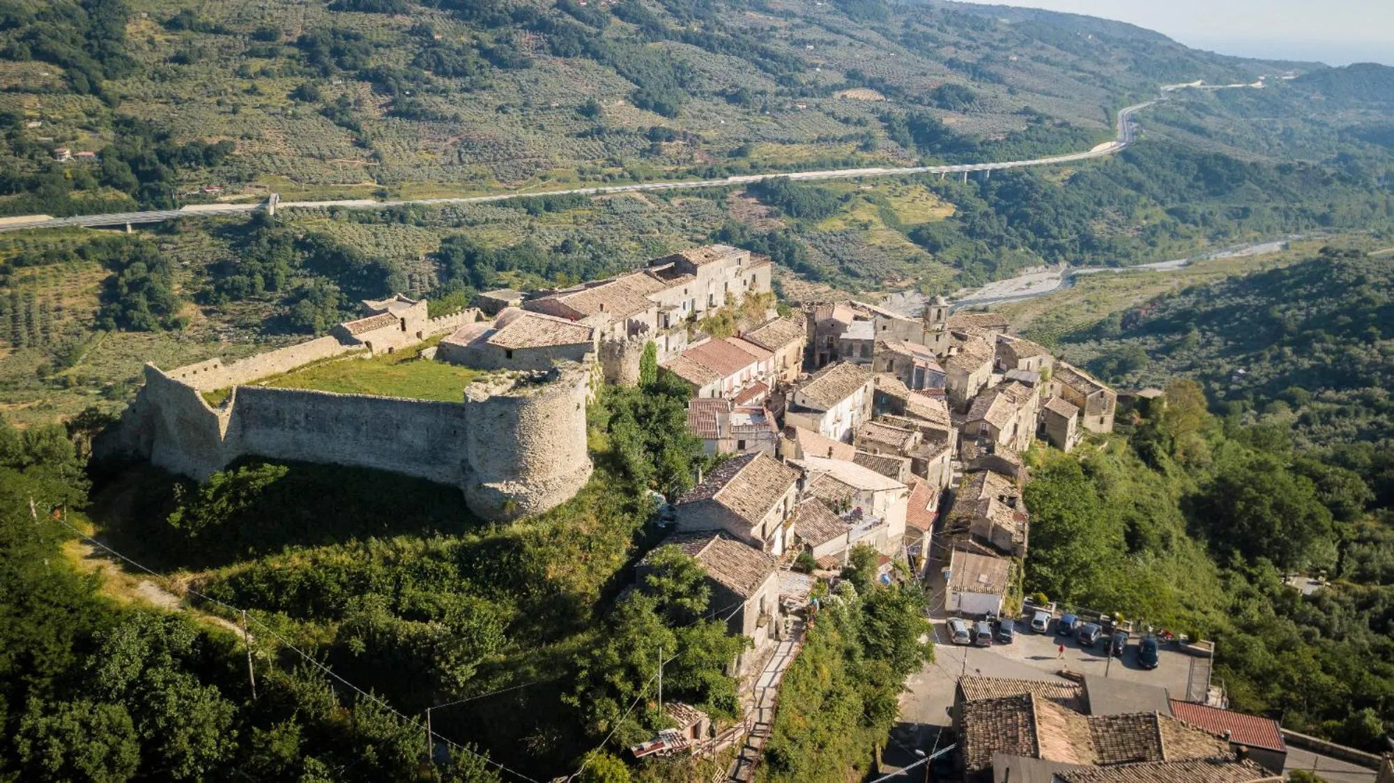 Bird's eye view in Casa Armando