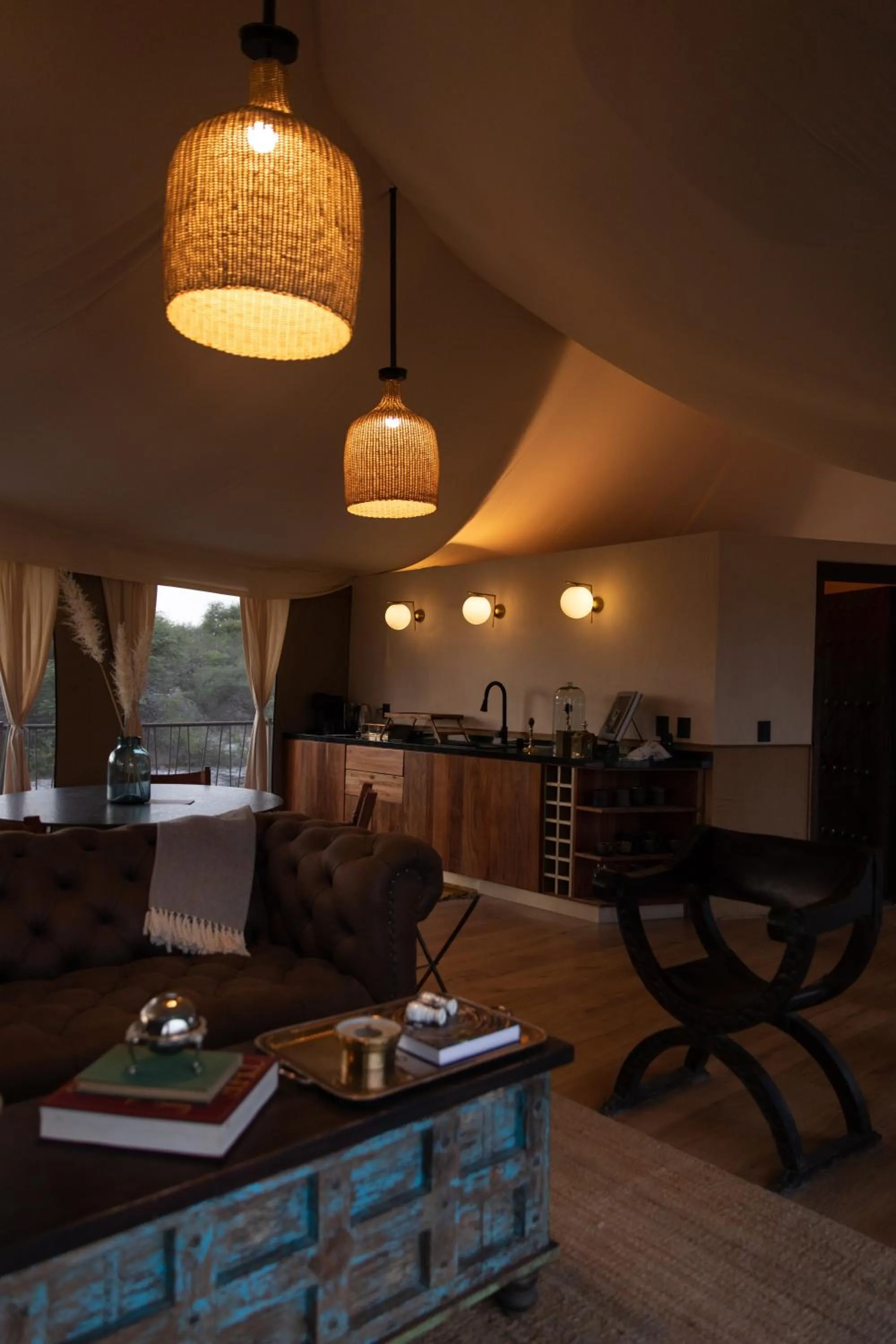 Living room in Viatura Omún, San Miguel de Allende, with Optional All Inclusive