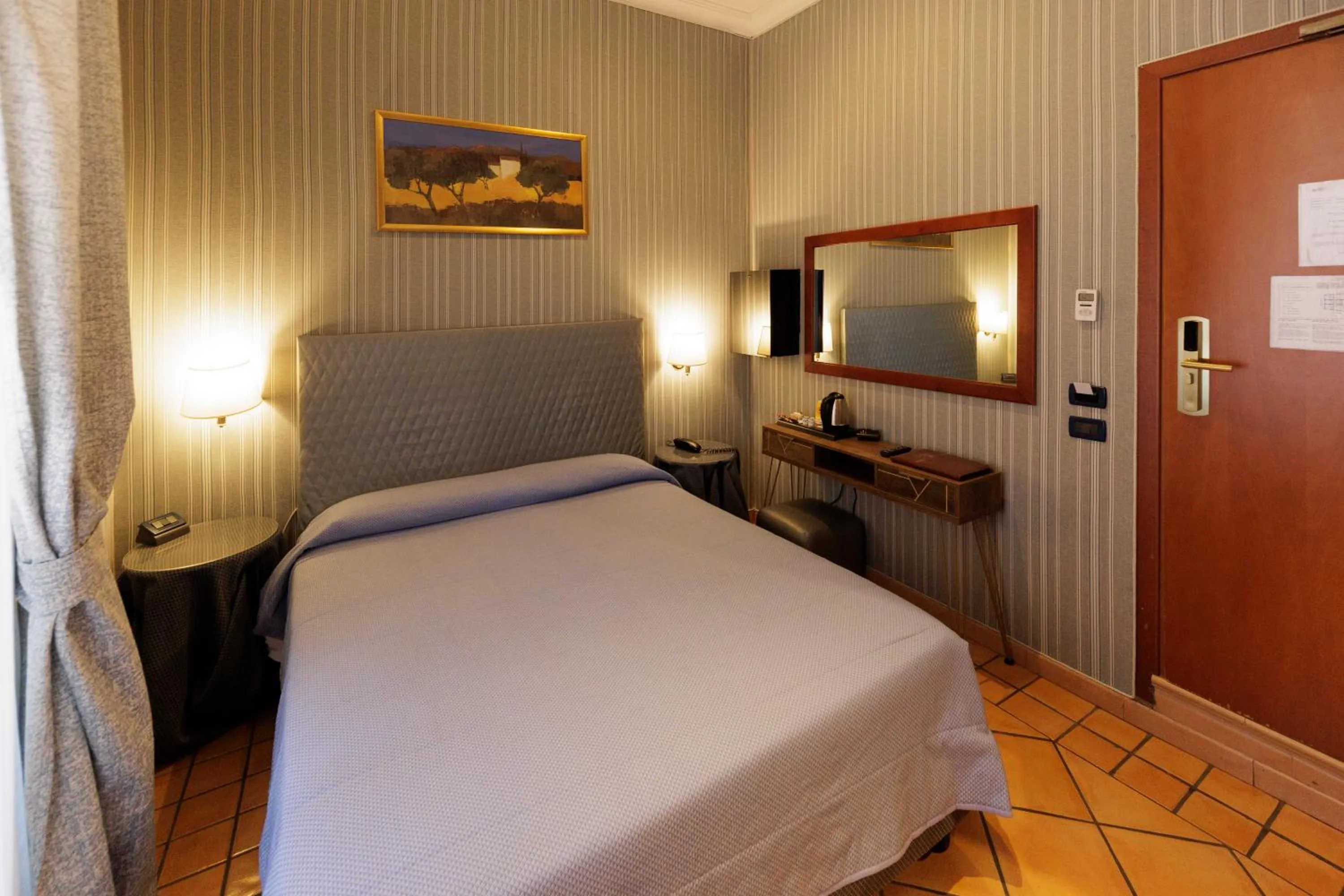 Bed in Hotel Lirico
