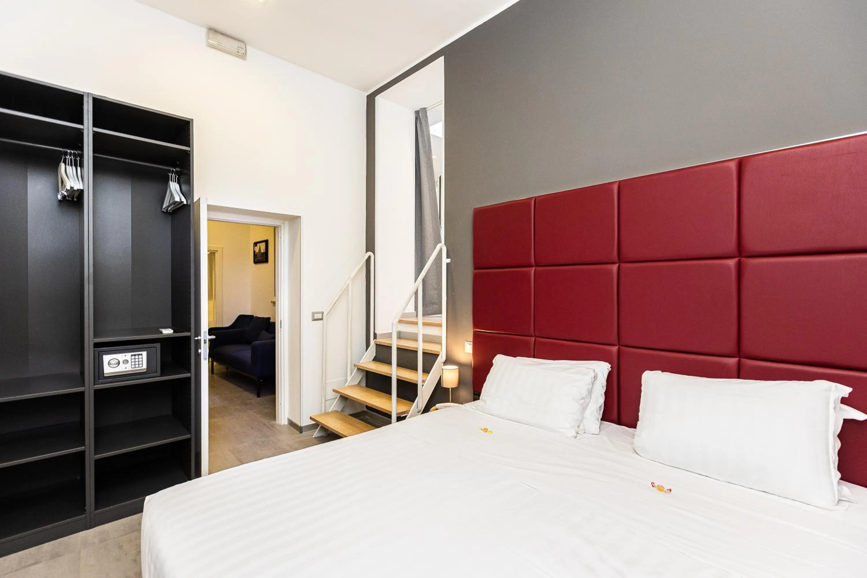 Bedroom, Bed in Hotel Castellino Roma