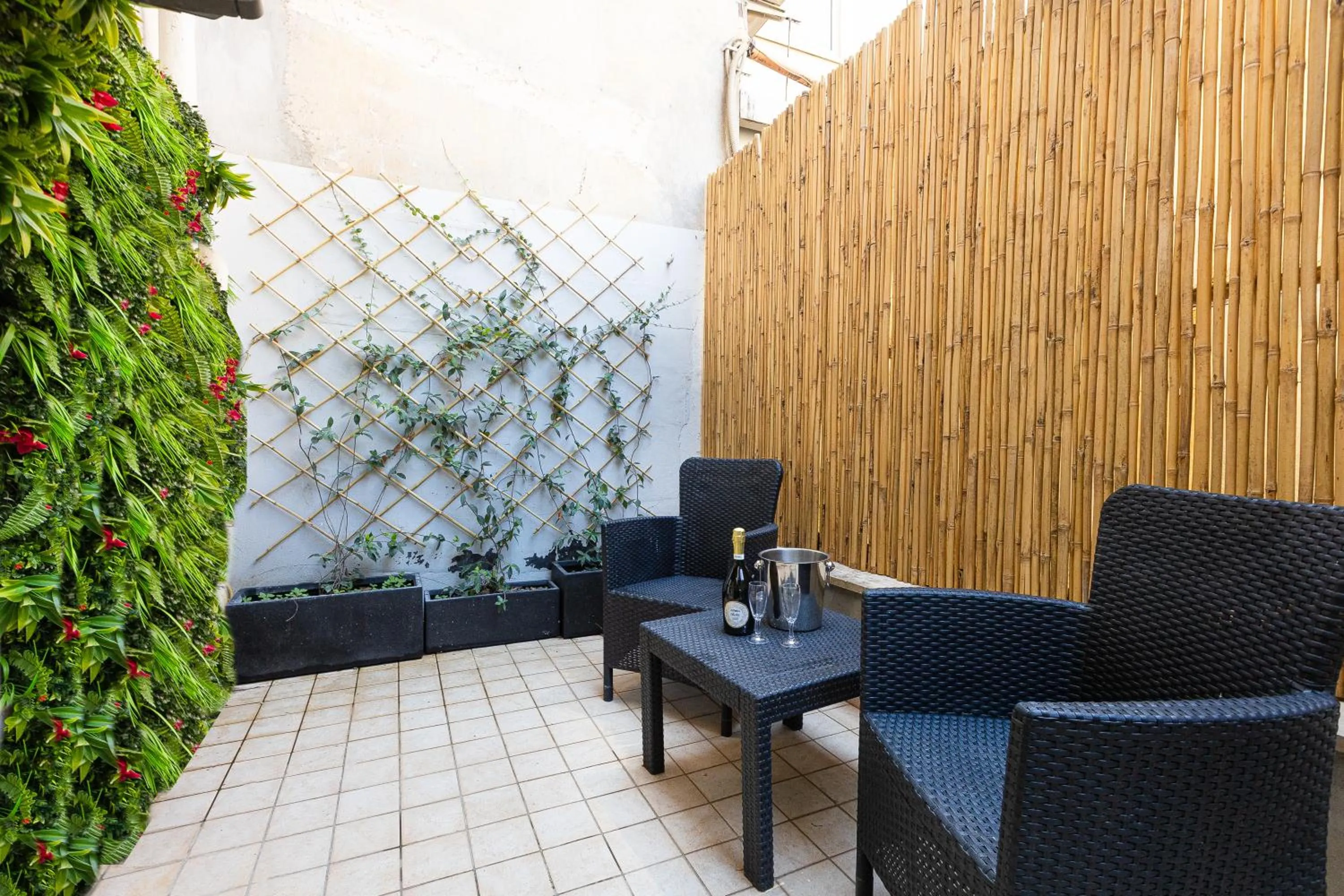 Balcony/Terrace in Hotel Castellino Roma