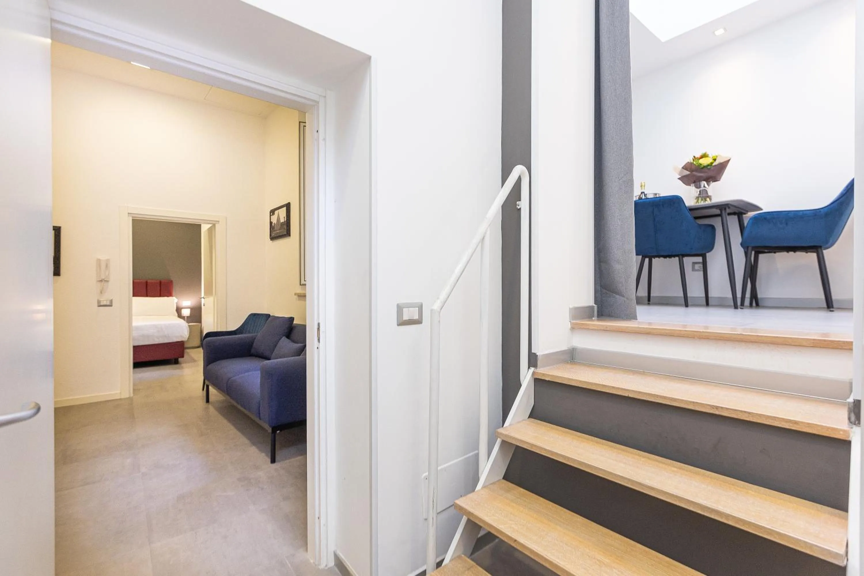 Seating area in Hotel Castellino Roma