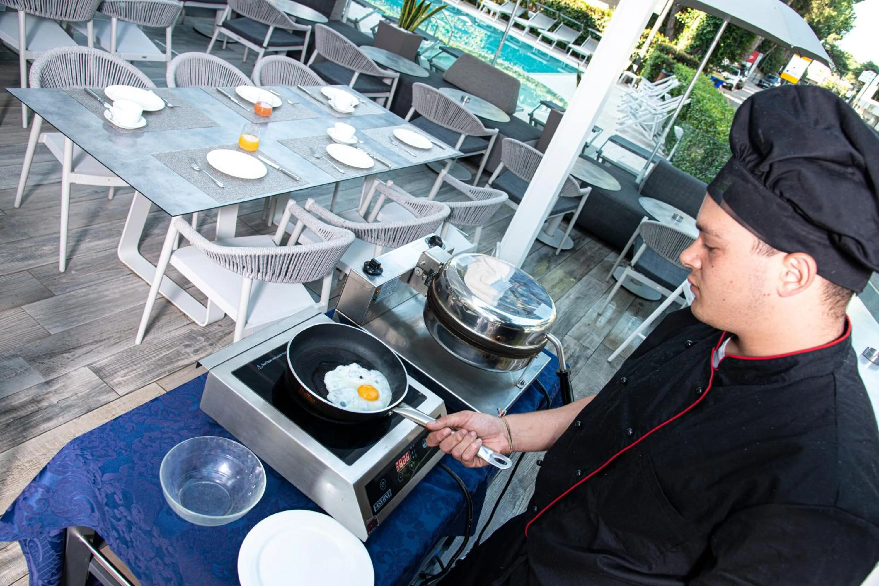 Breakfast in Hotel Bella Venezia Mare