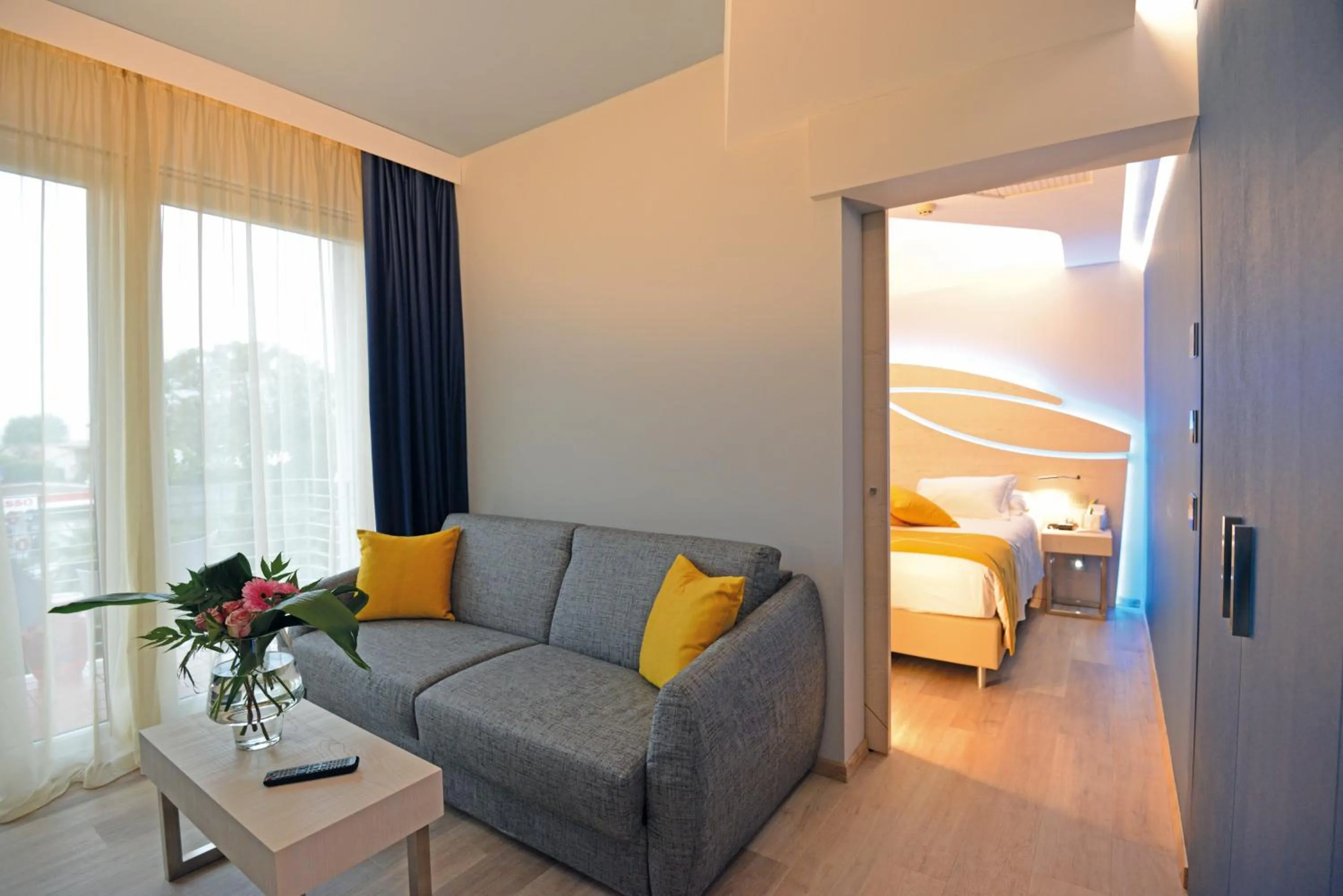 Bedroom, Bed in Color Hotel Style, Design & Gourmet