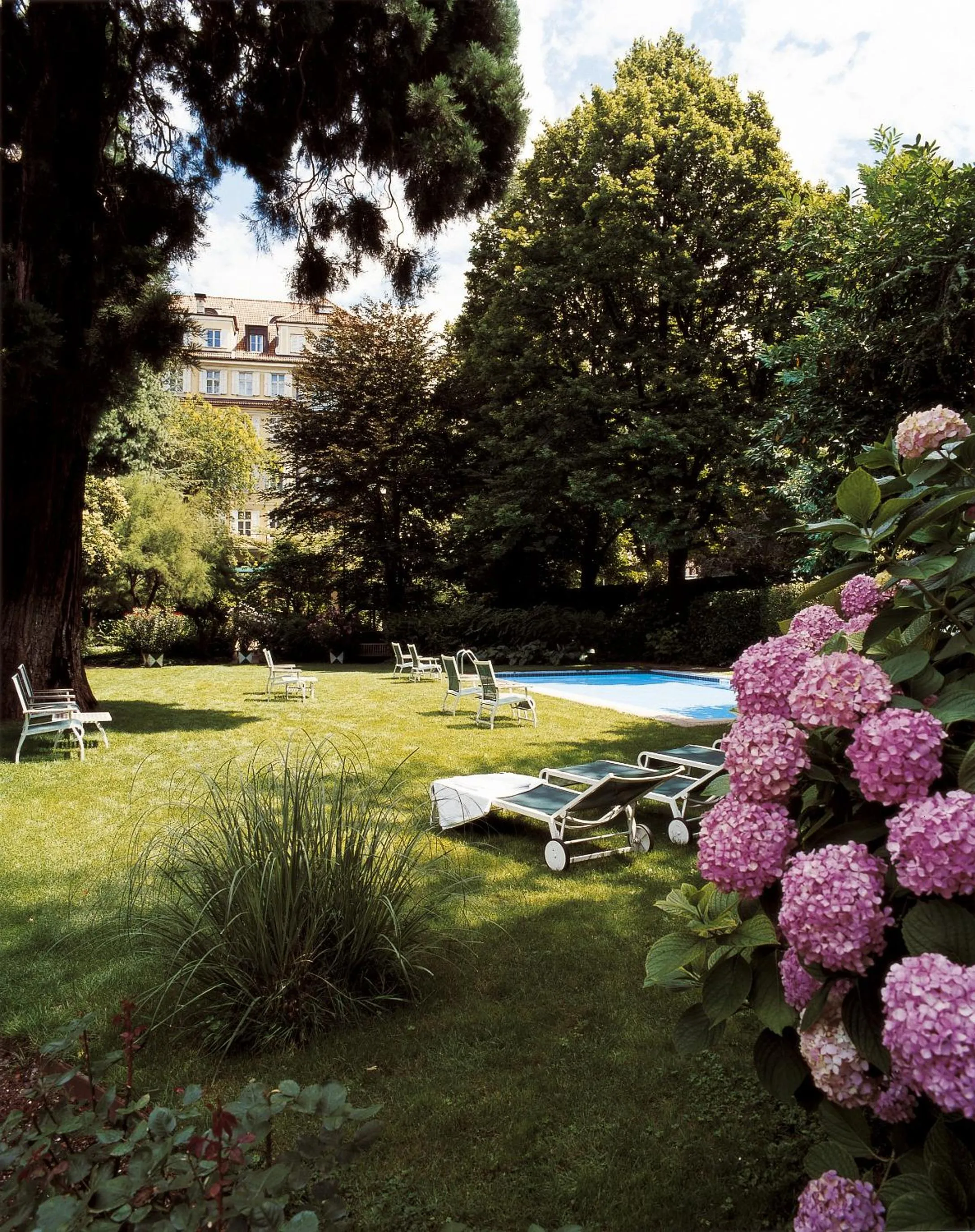 Garden in Hotel Greif, a Member of Design Hotels