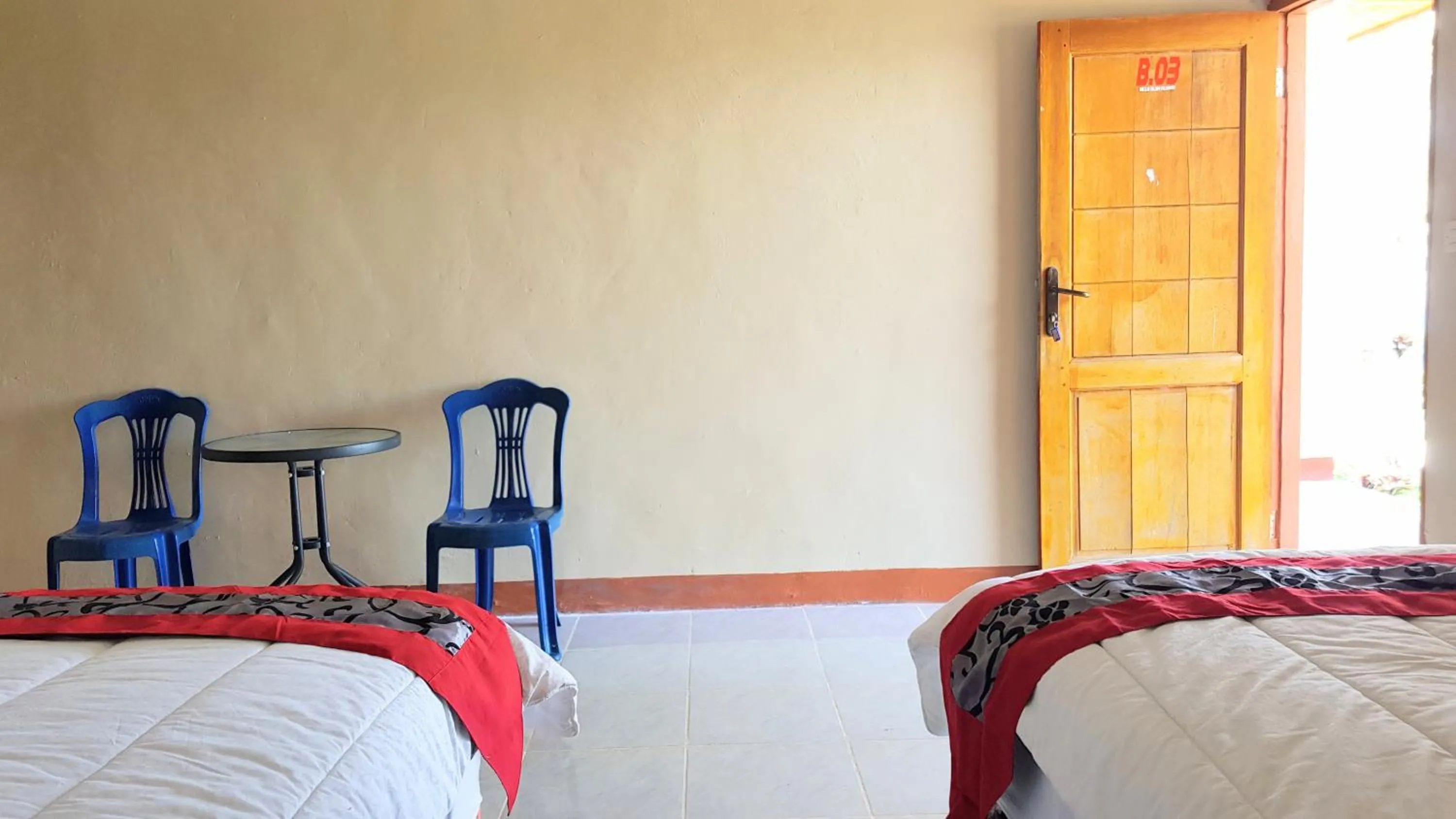 Bed in Villa Alam Flores Mbohang Ruteng Mitra RedDoorz