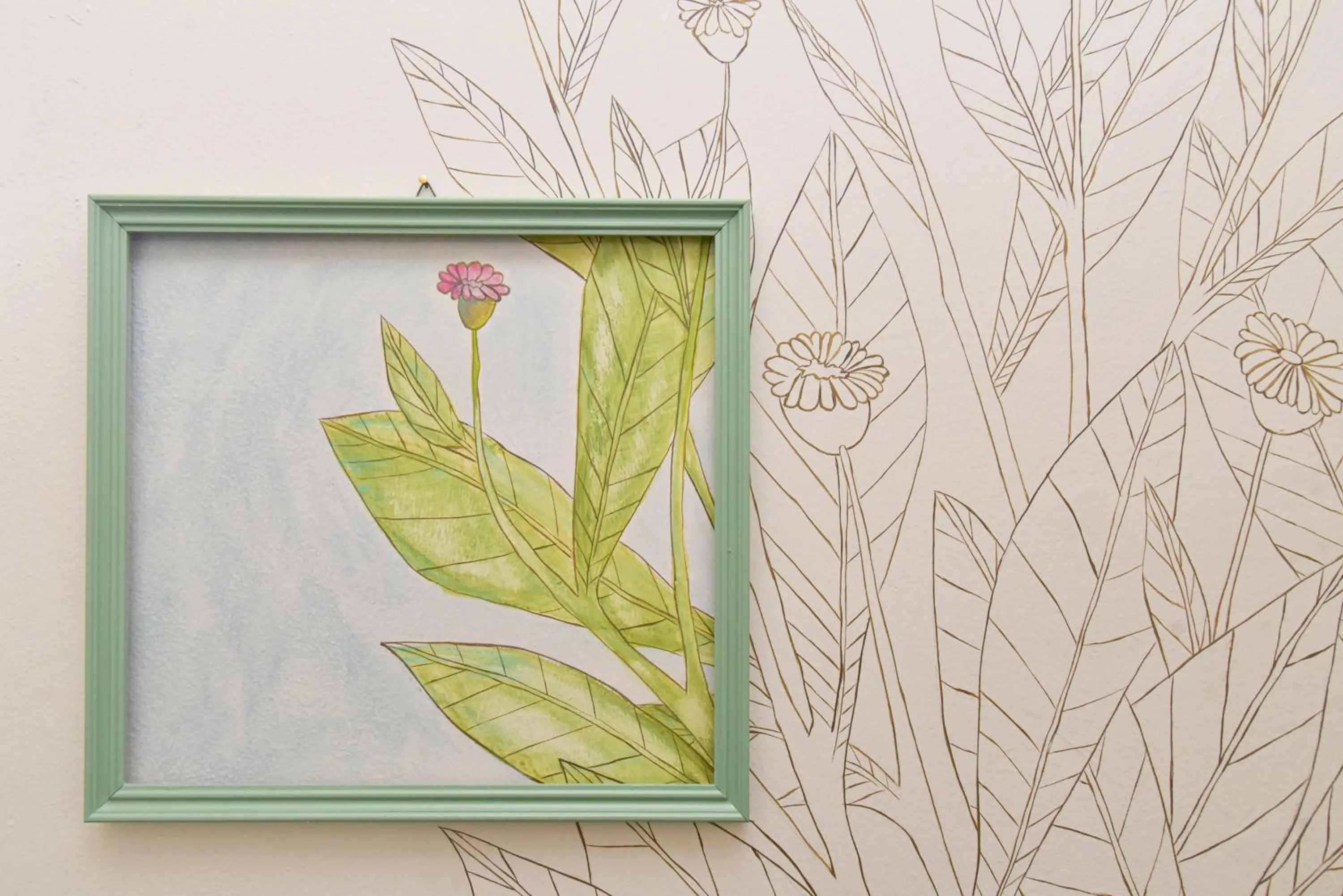 Decorative detail in epOche Hotel Zanella 1889