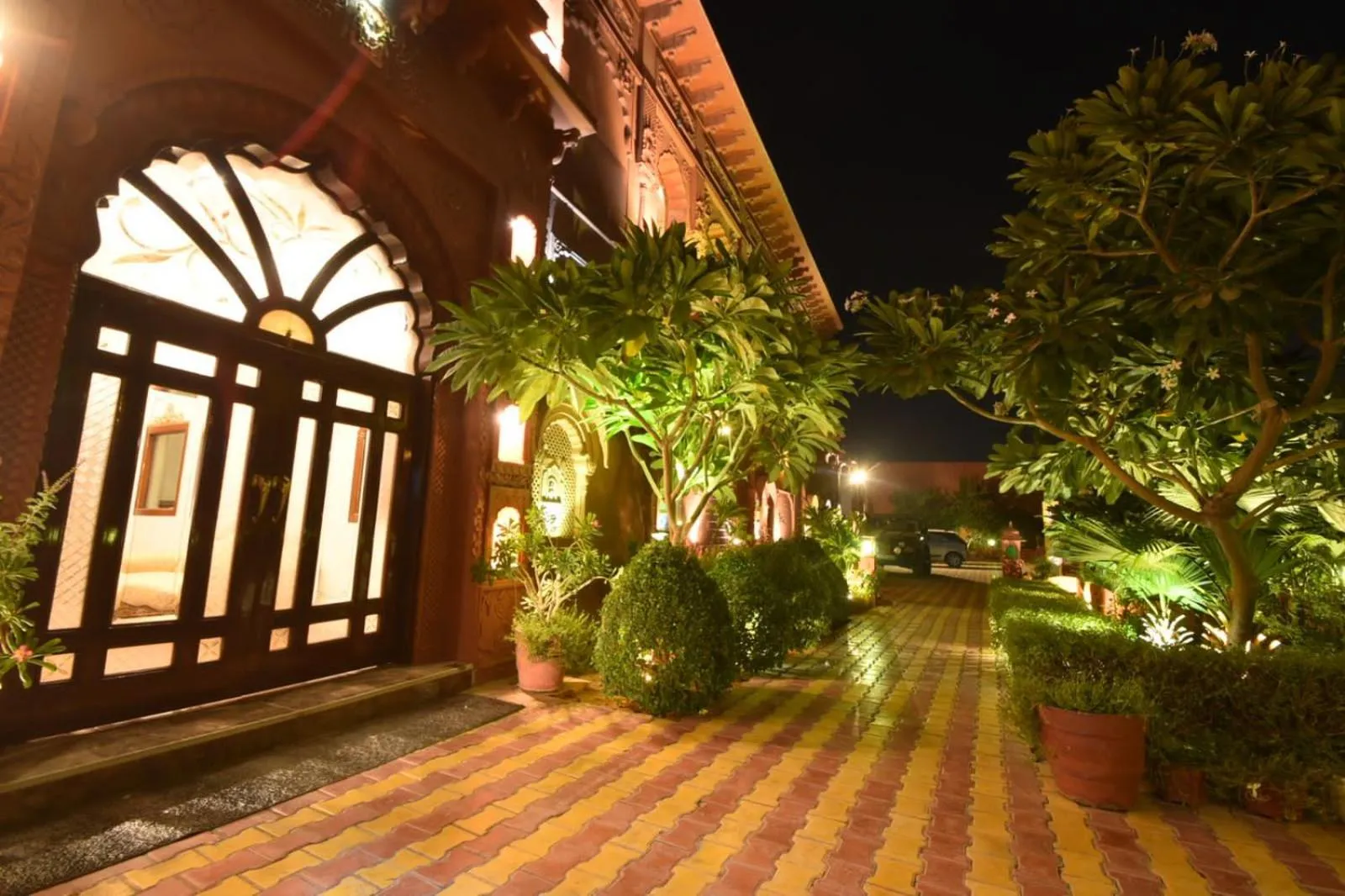 Facade/entrance in Hotel Sagar Niwas