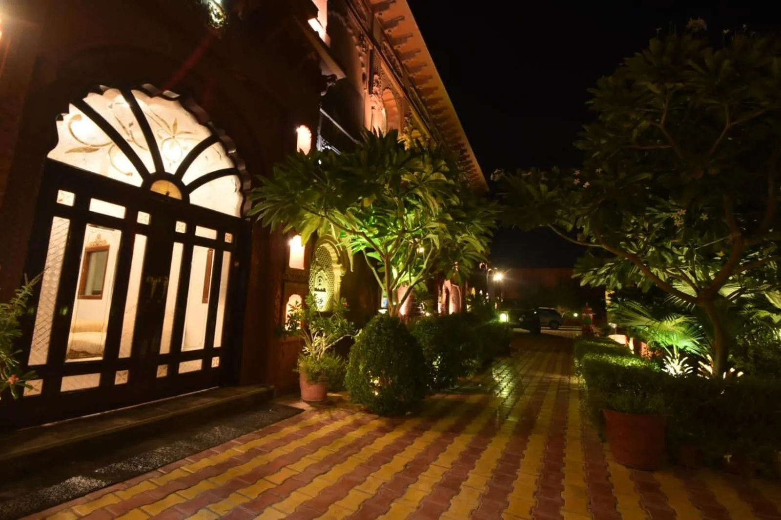 Facade/entrance in Hotel Sagar Niwas