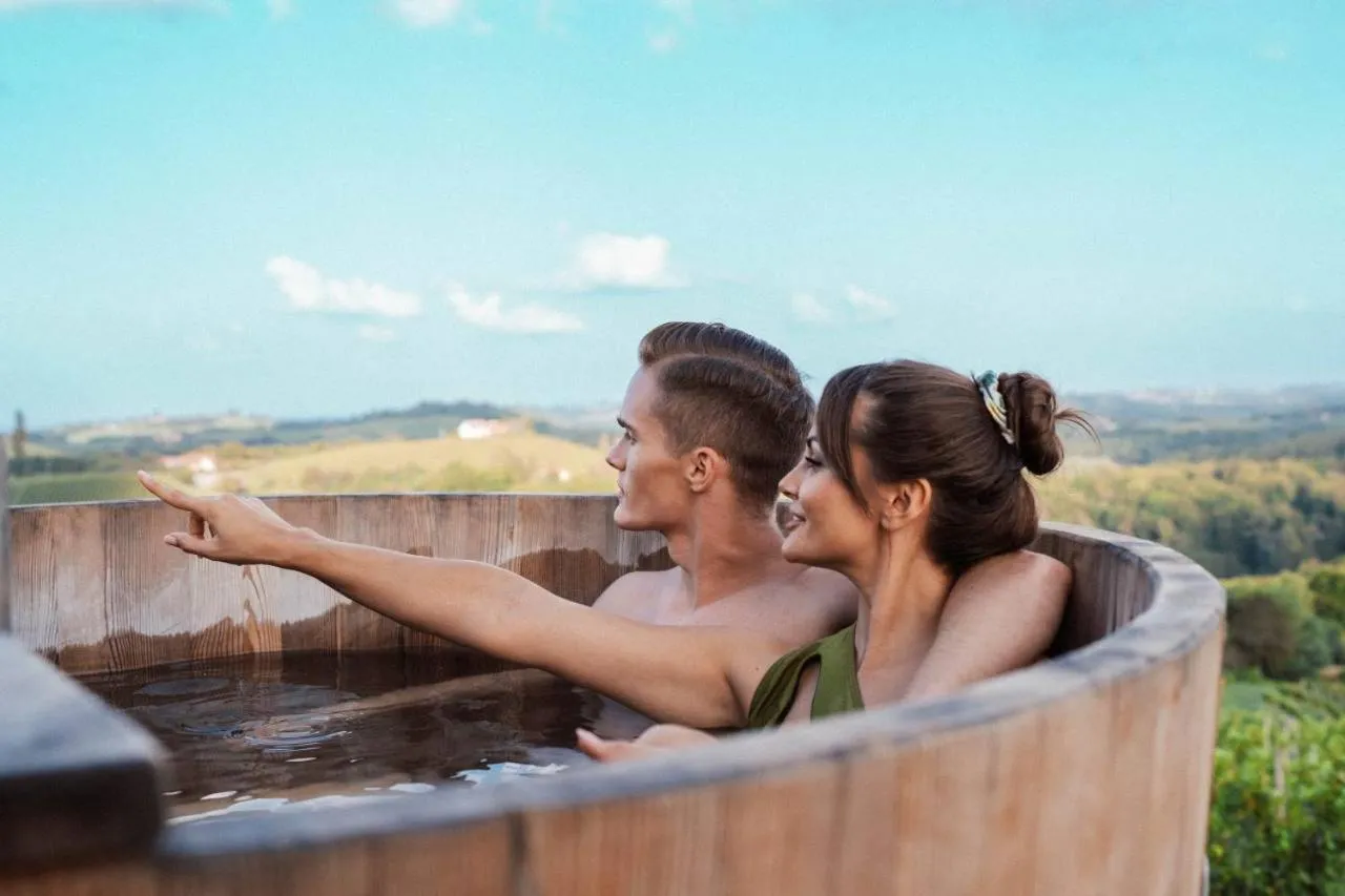 Swimming pool in SIBON Wine & Spa Resort Jeruzalem