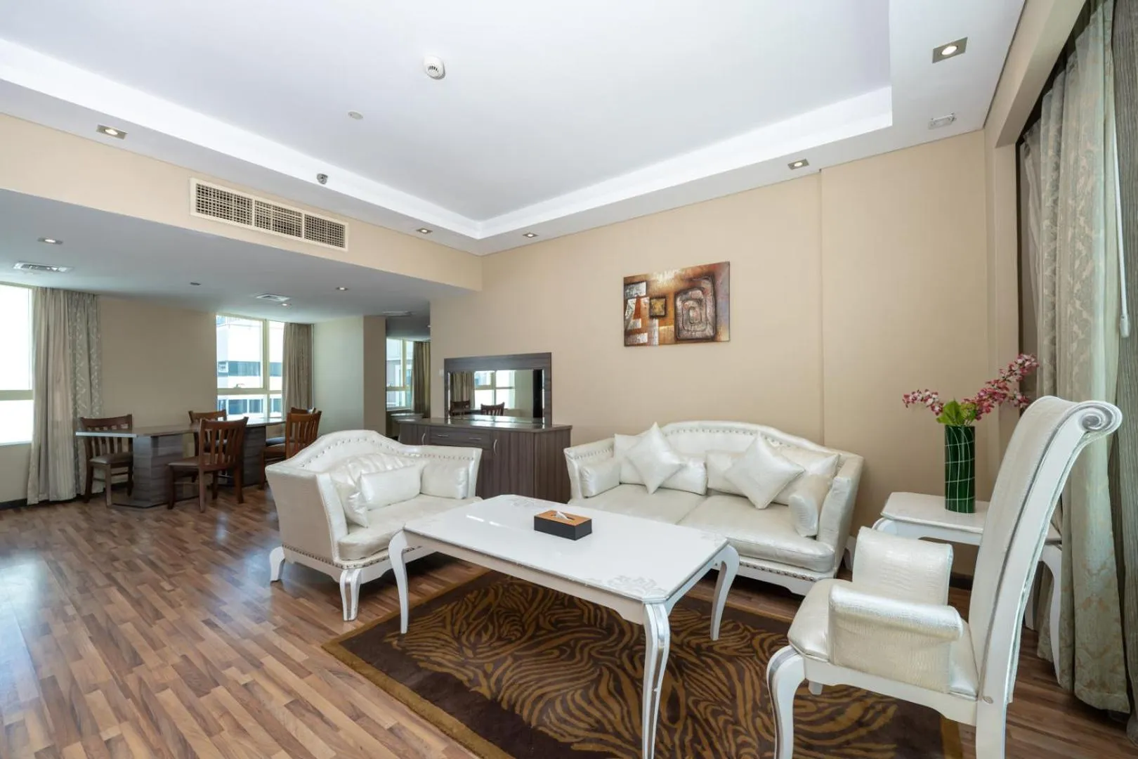 Seating area in Pearl Swiss Hotel