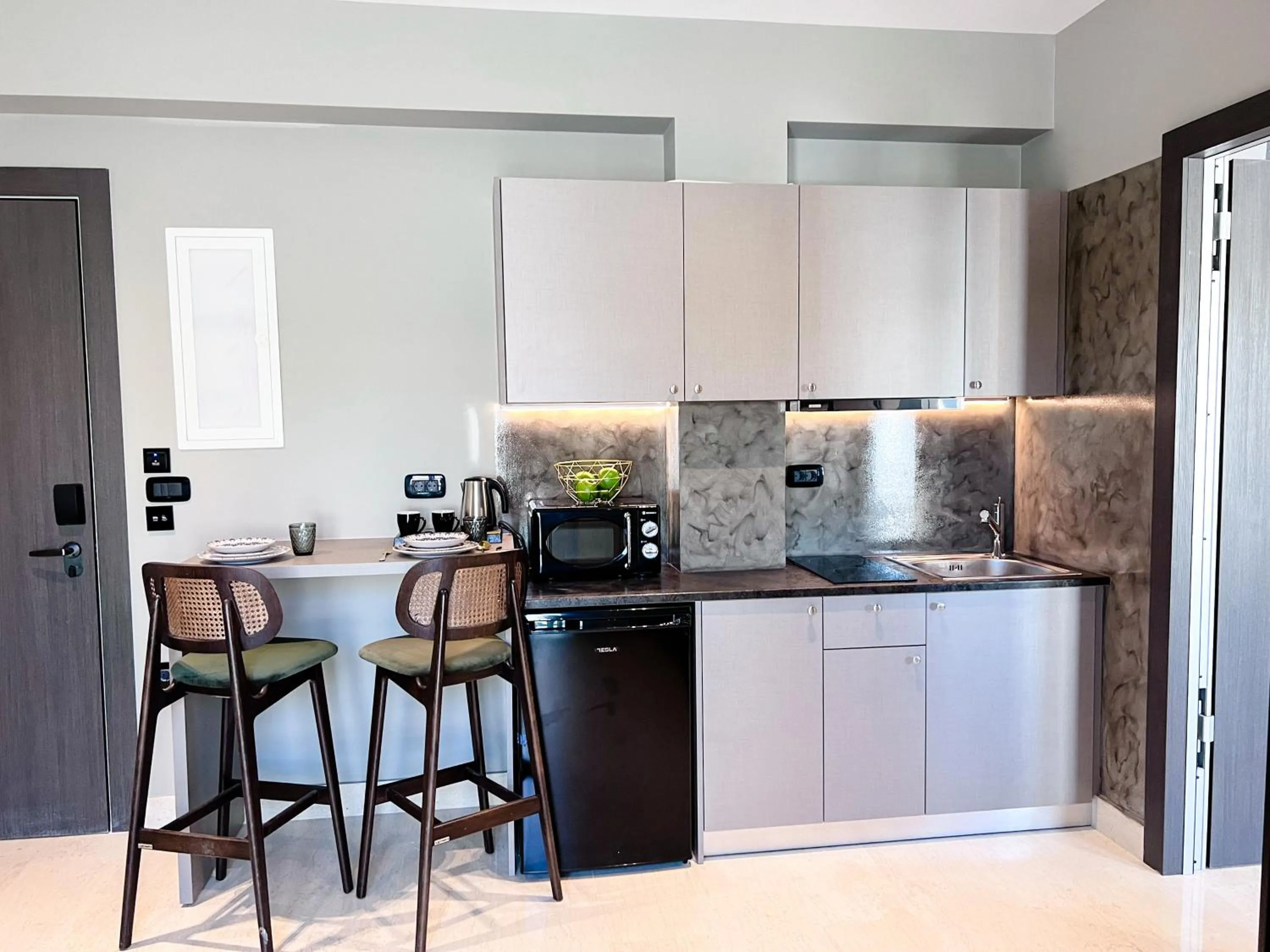 Kitchen or kitchenette in Royalty Suites Psyrri