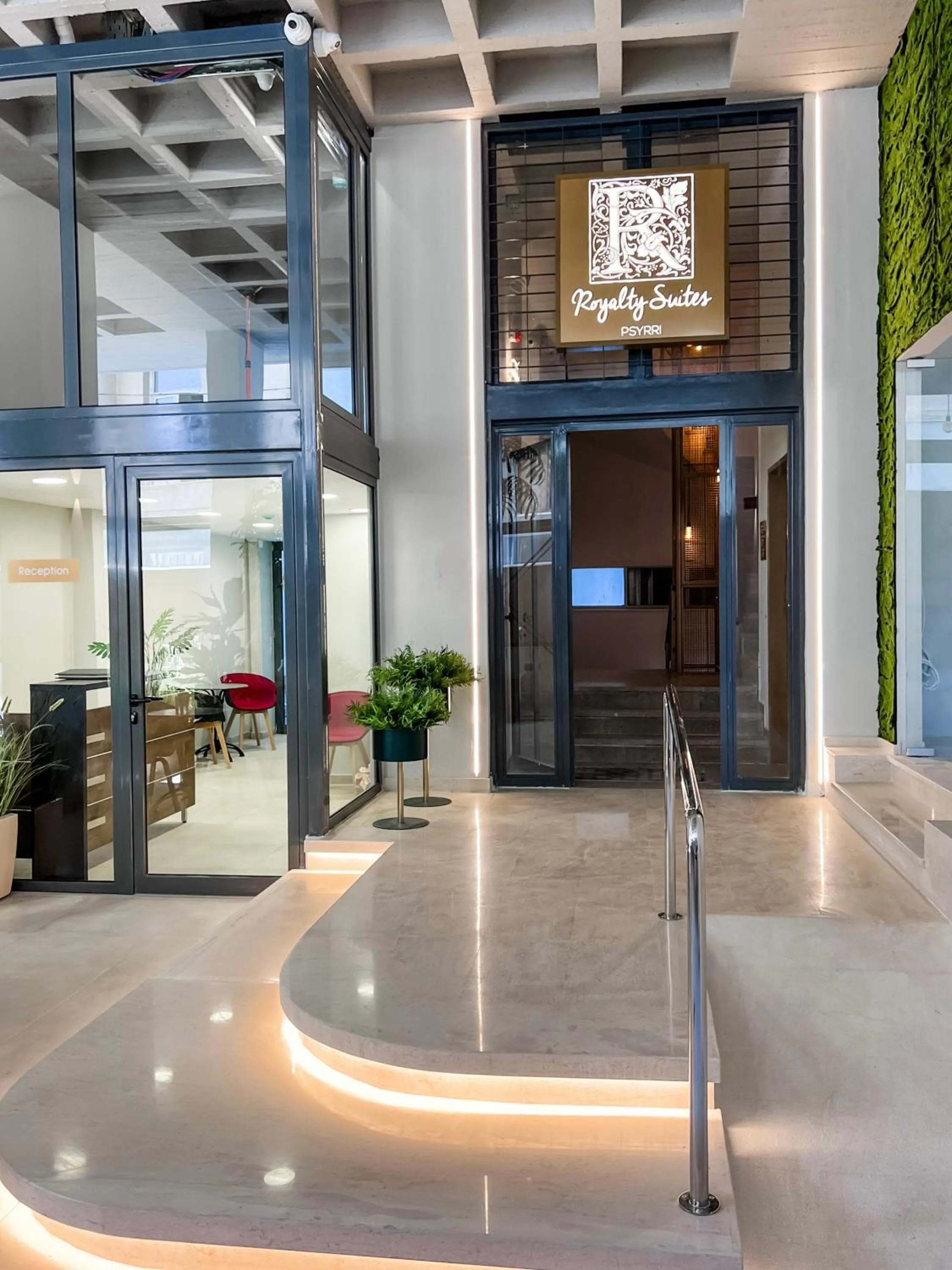 Lobby or reception in Royalty Suites Psyrri