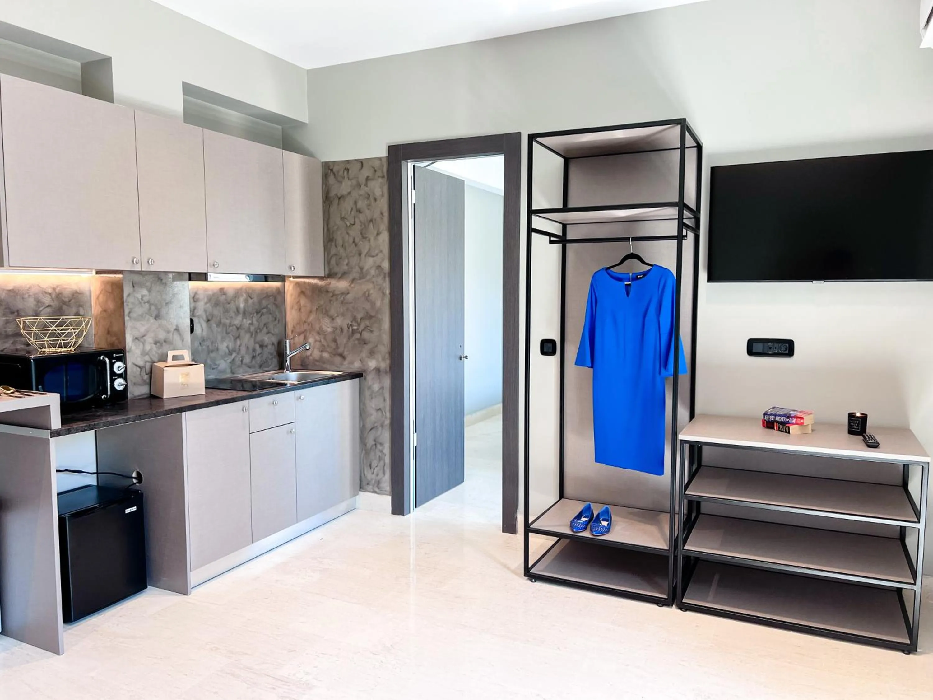 Kitchen or kitchenette in Royalty Suites Psyrri