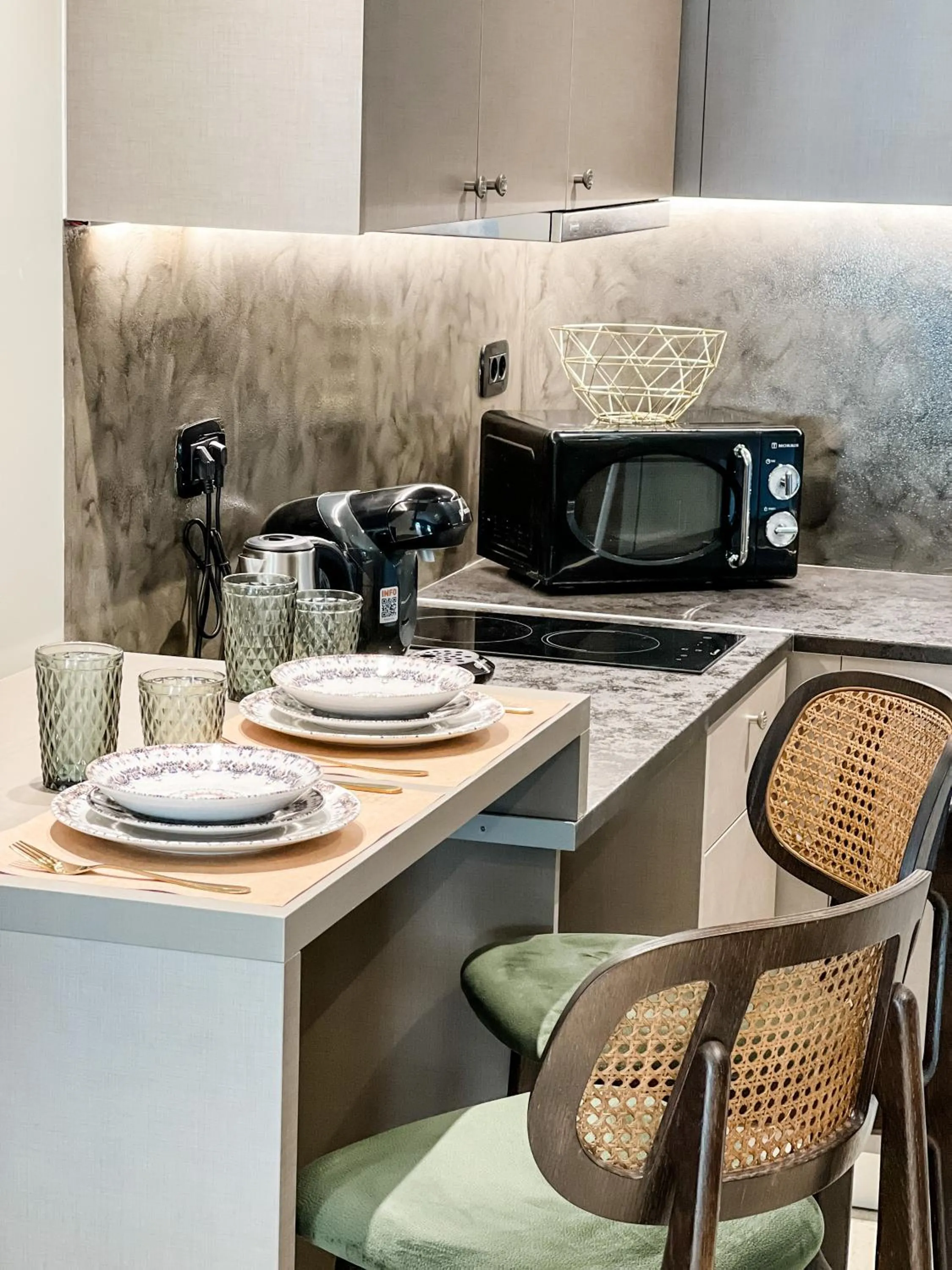 Kitchen or kitchenette in Royalty Suites Psyrri