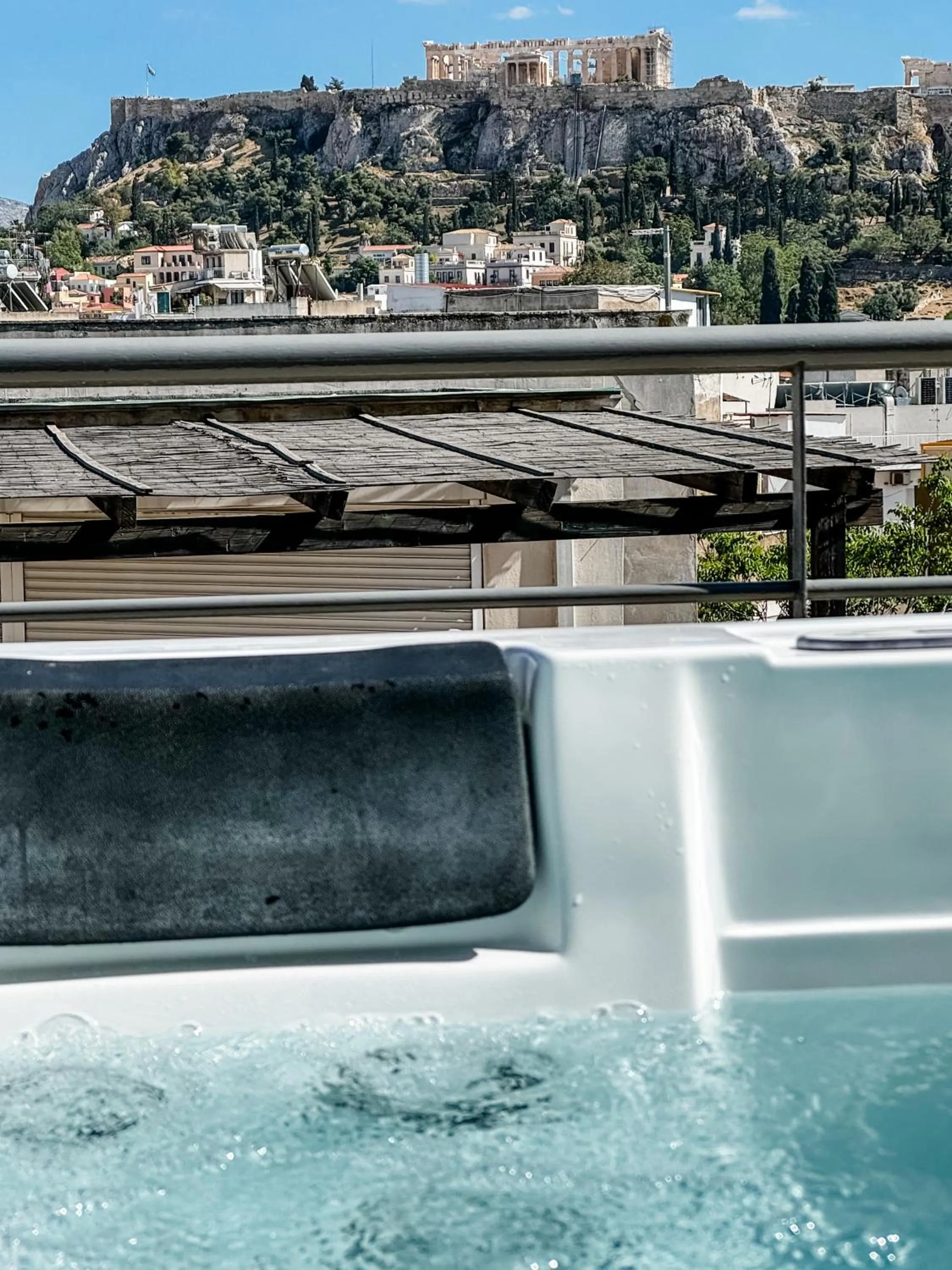 Natural landscape in Royalty Suites Psyrri