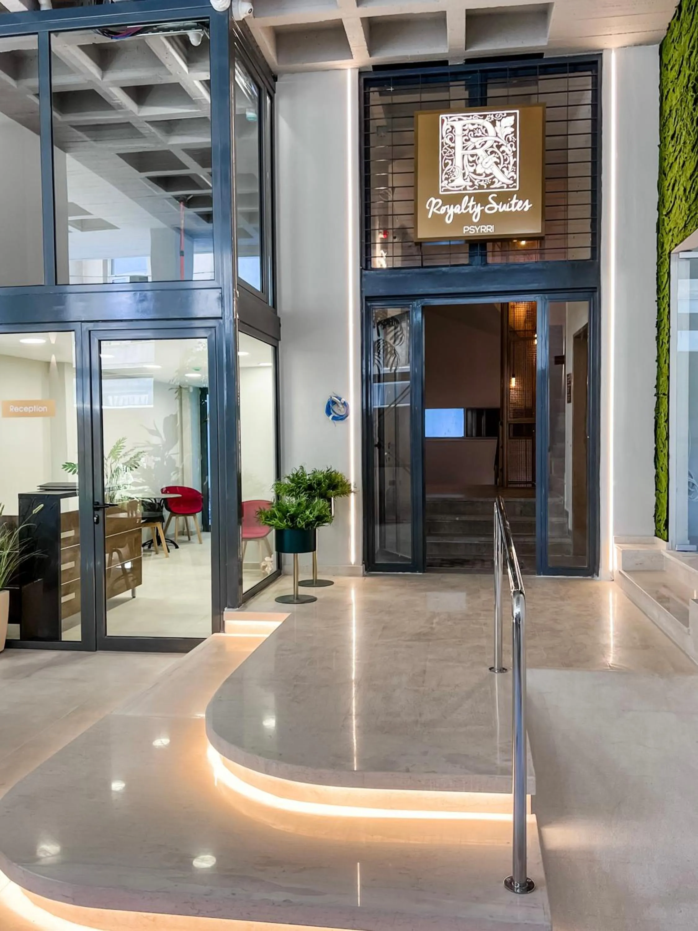Lobby or reception in Royalty Suites Psyrri